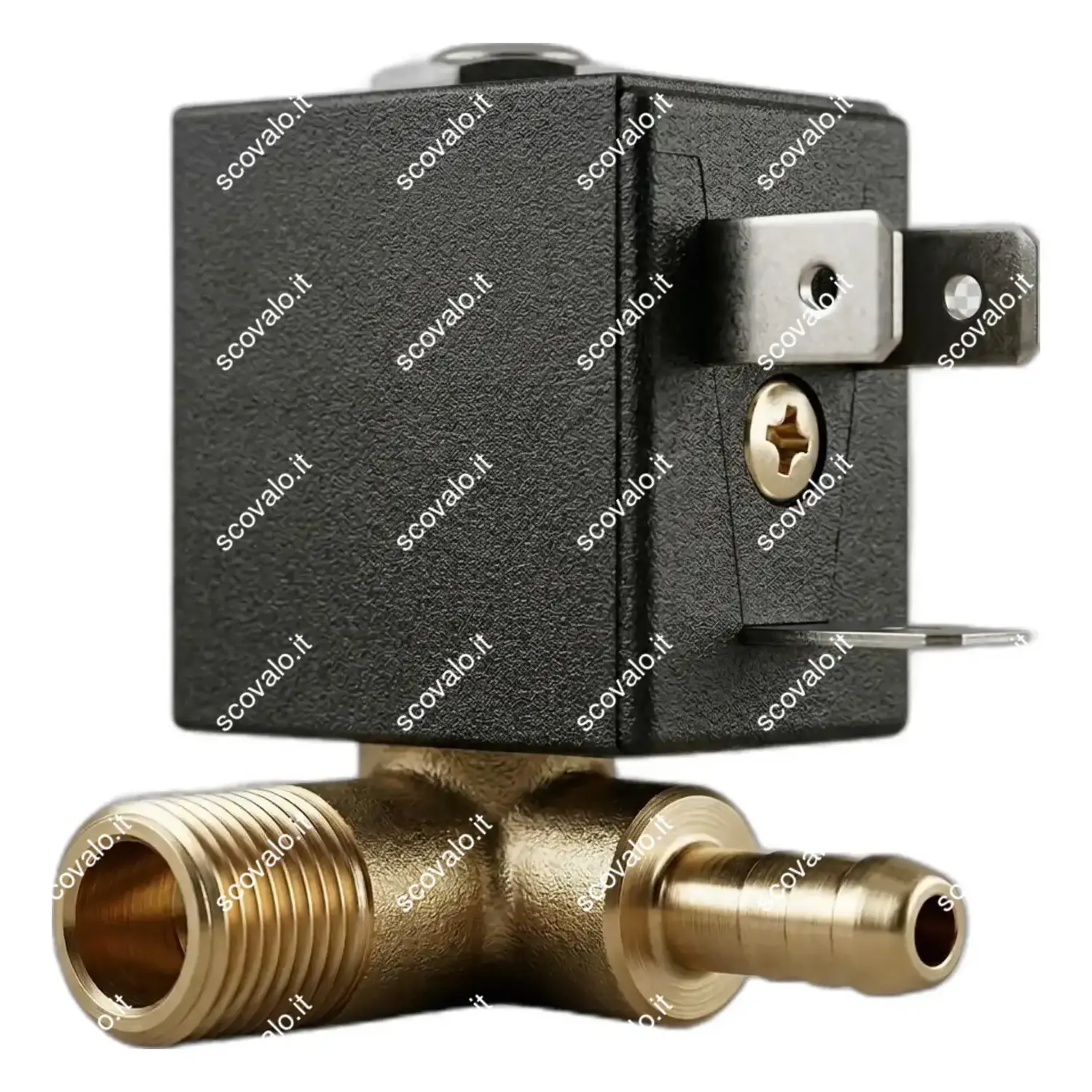 immagine Elettrovalvola Olab 1/8 90° Angolare per Ferro da Stiro a Caldaia 230V