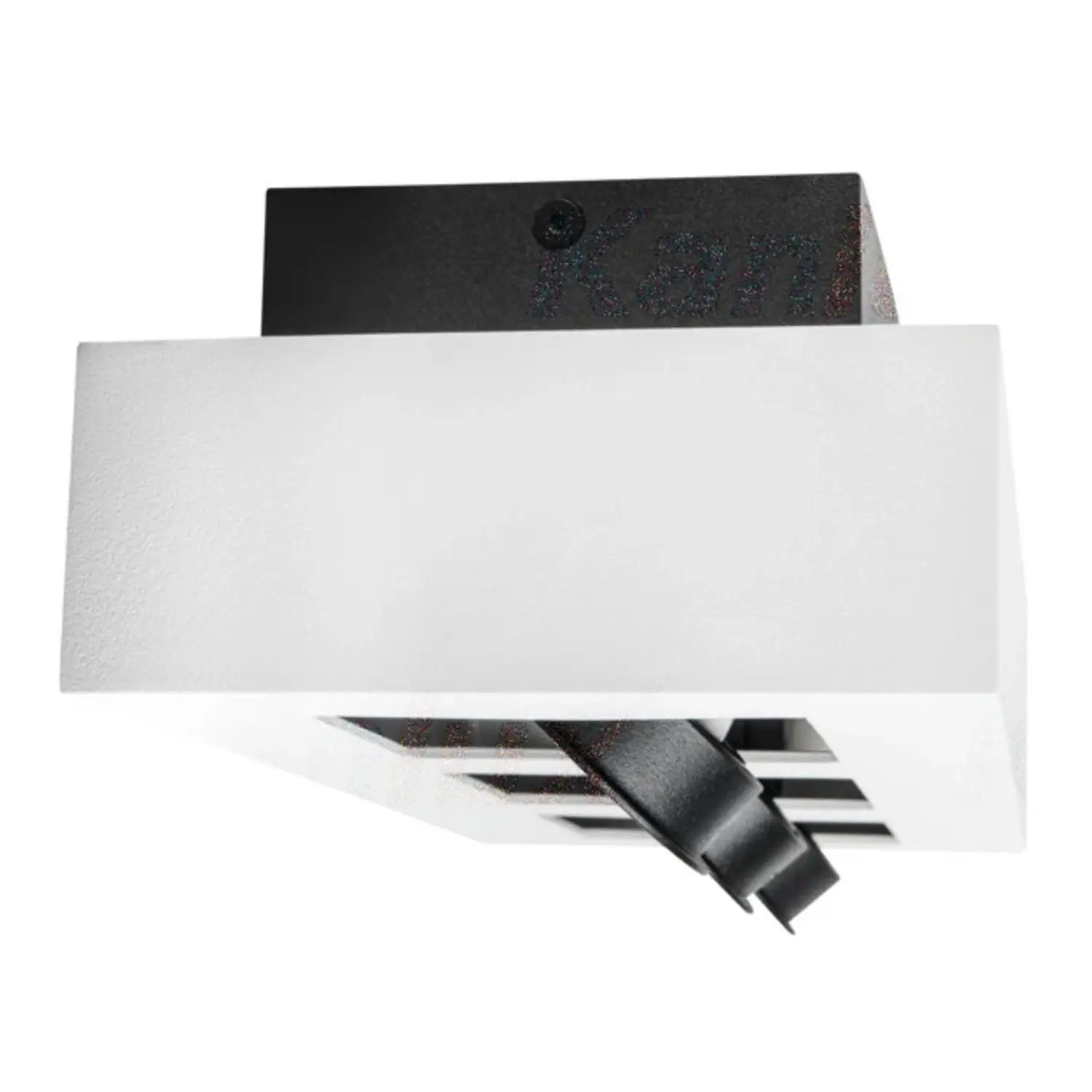 immagine porta faretto decorativo stobi dlp lampada parete gu10 bianco 3 luci orientabile