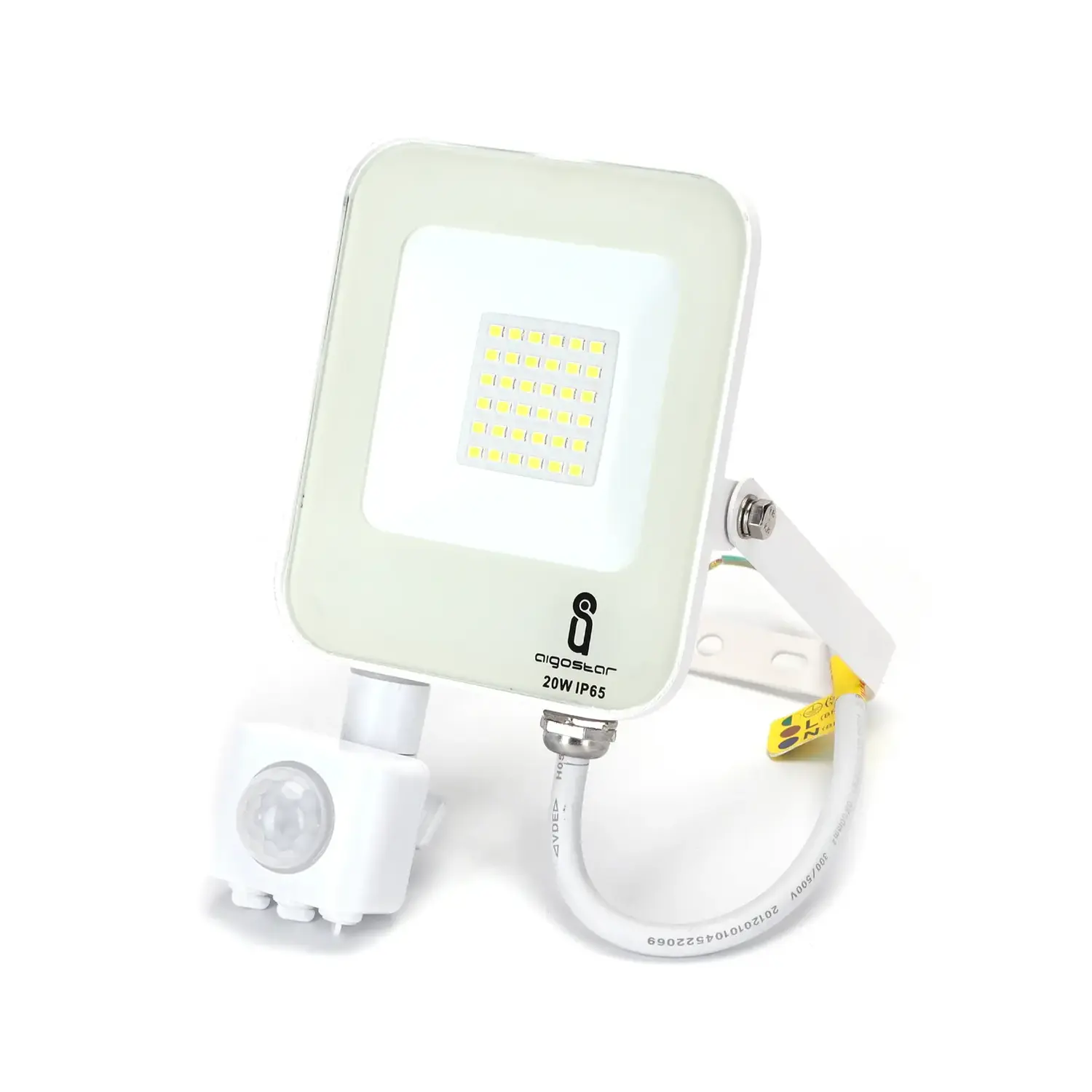 immagine Faretto floodlight led con sensore 20W 1800lm 6500K IP65