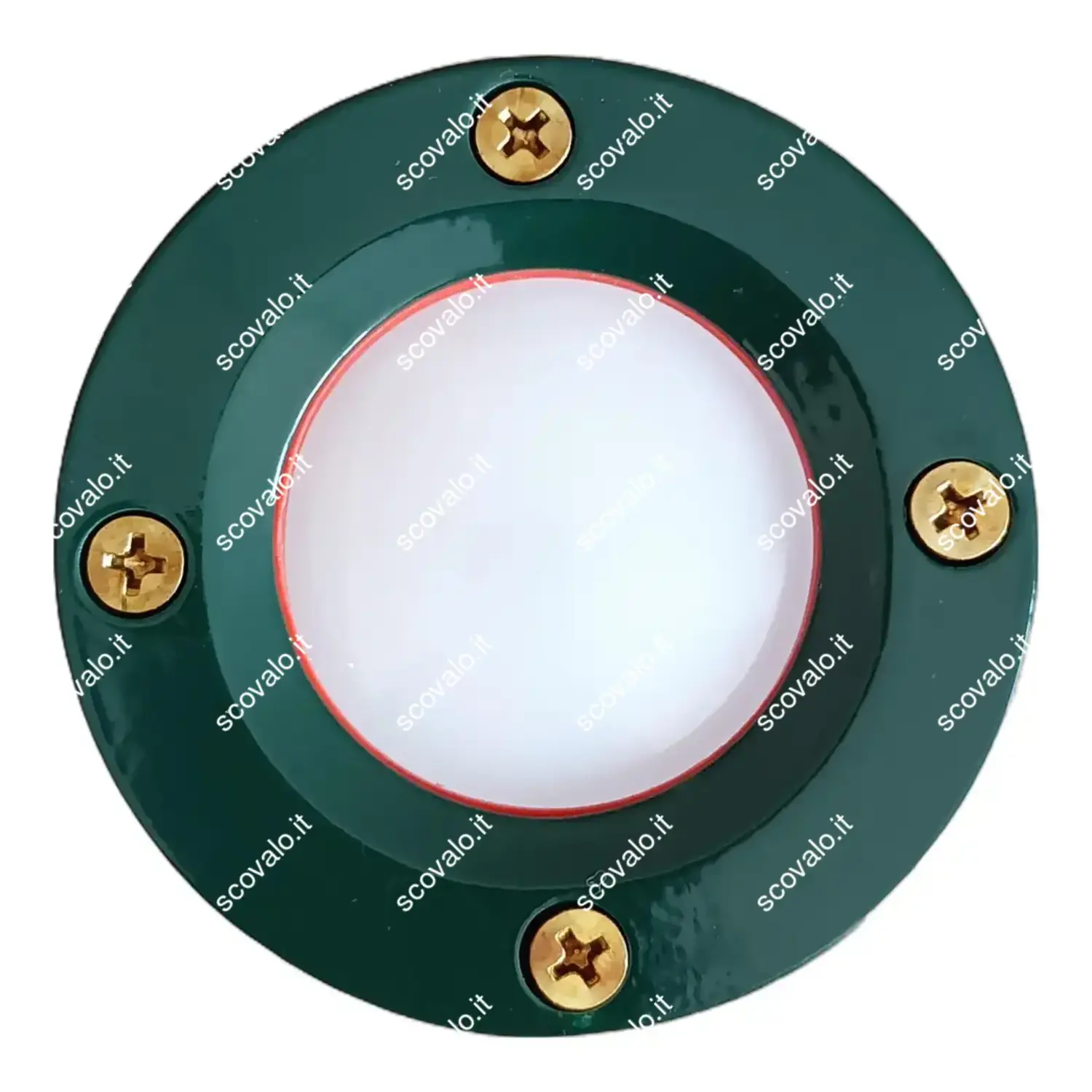 immagine faretto impermeabile a led fontana laghetto gx53 5 watt verde ip68