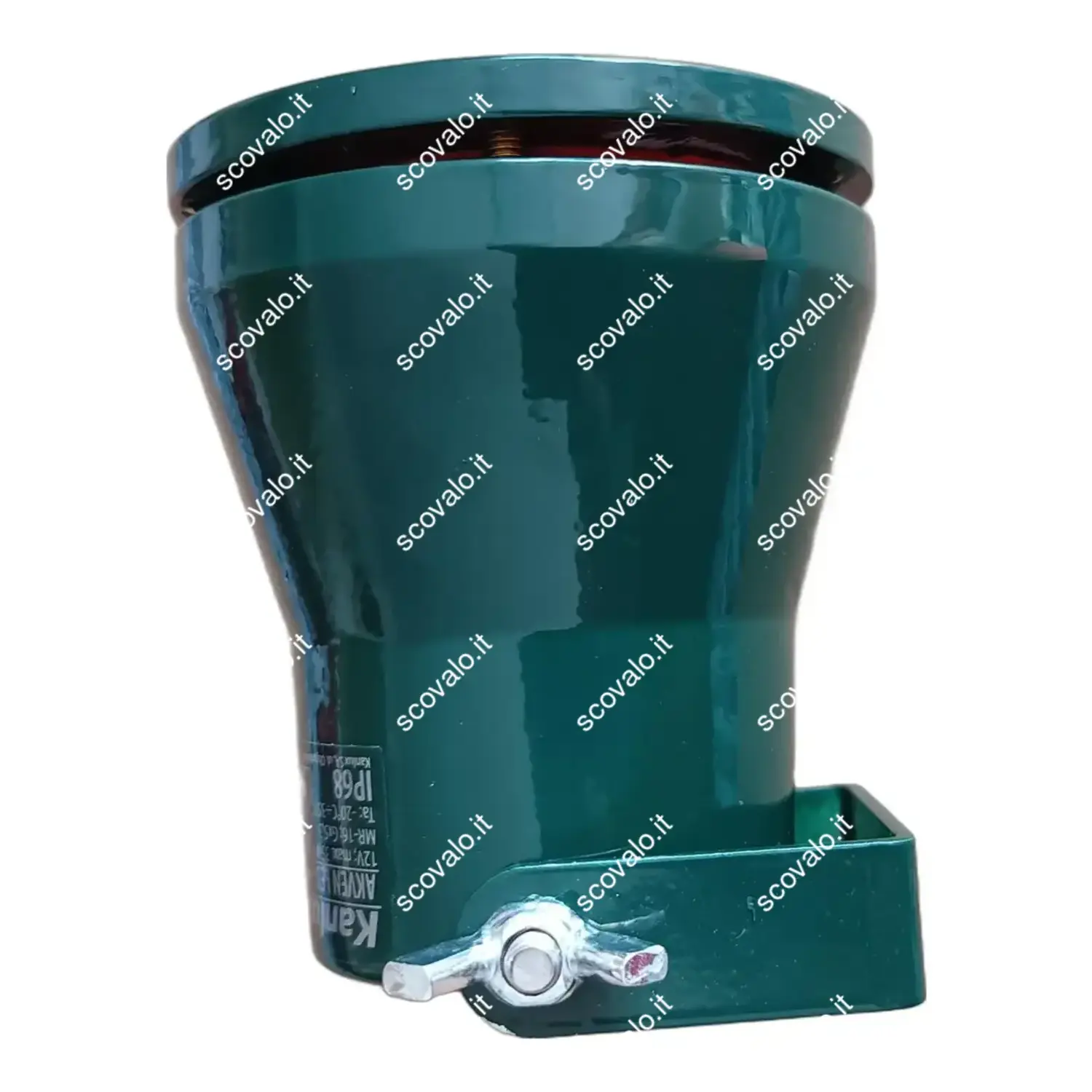 immagine faretto impermeabile a led fontana laghetto gx53 5 watt verde ip68