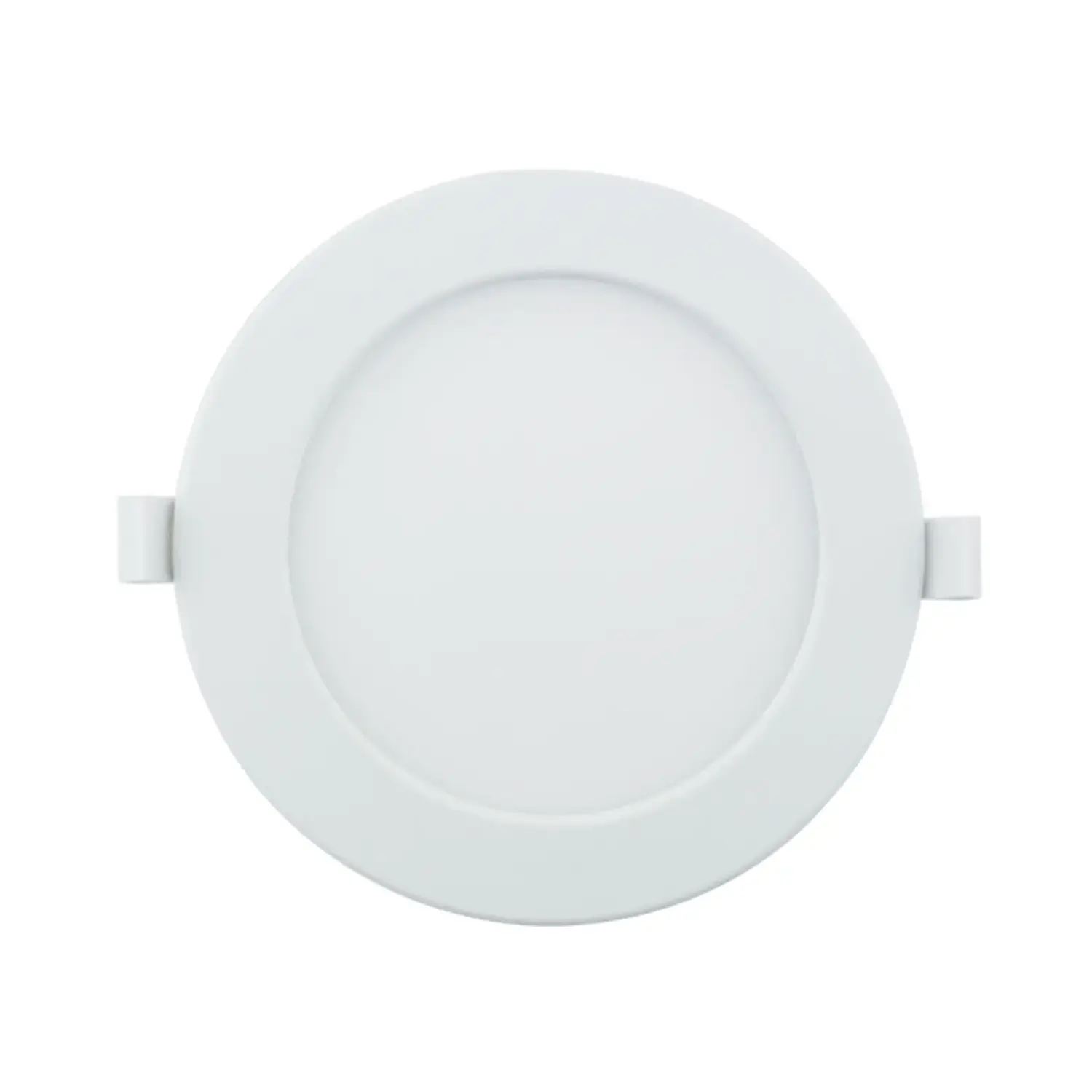 immagine faretto led mini panel da incasso tondo slim pannello led 12 watt bianco caldo