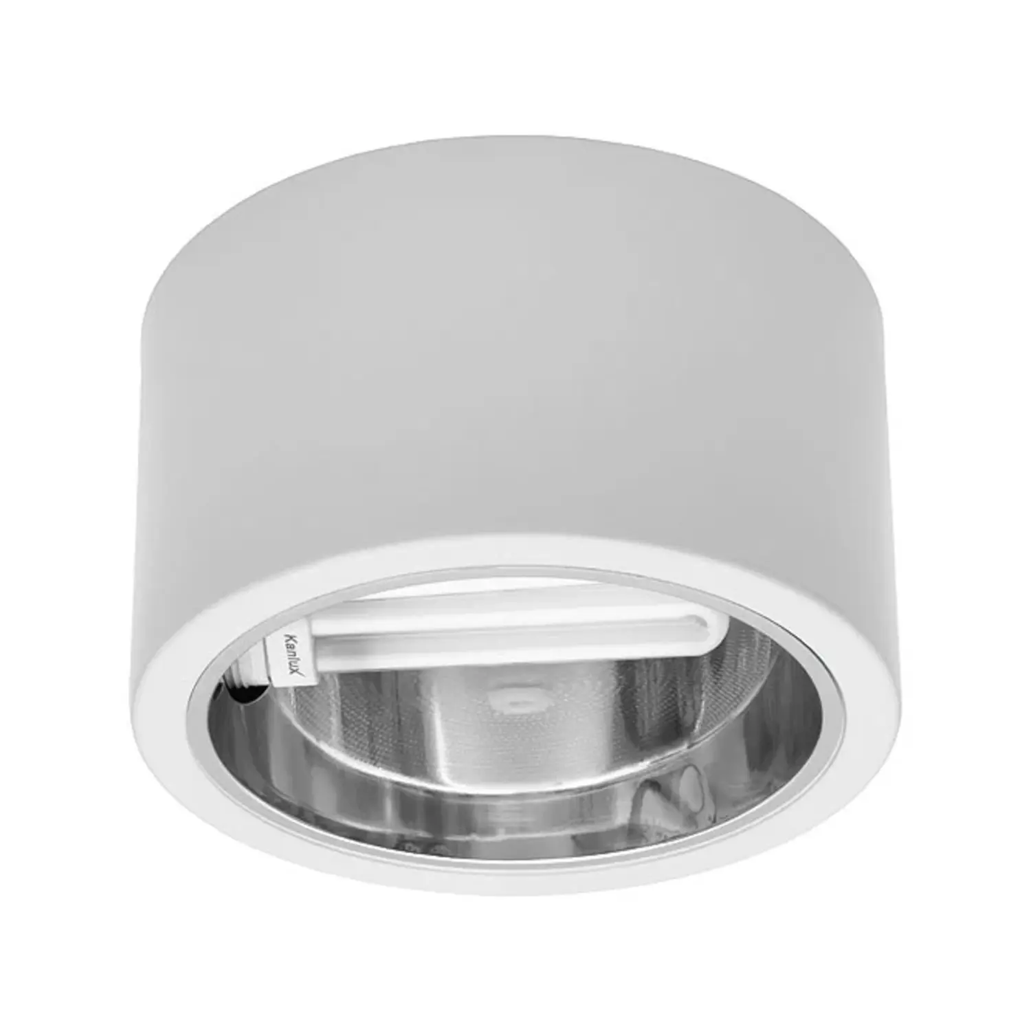 immagine faro da parete bianco 2x26 watt faretto soffitto negozio ufficio