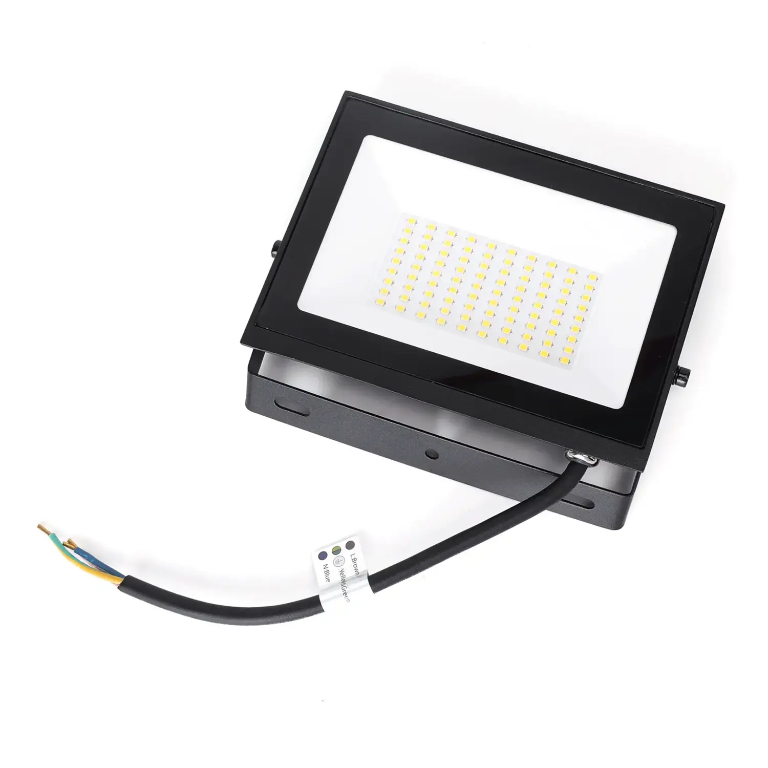 immagine faro flood light led serie 07 50 watt 220-240 volt bianco freddo nero