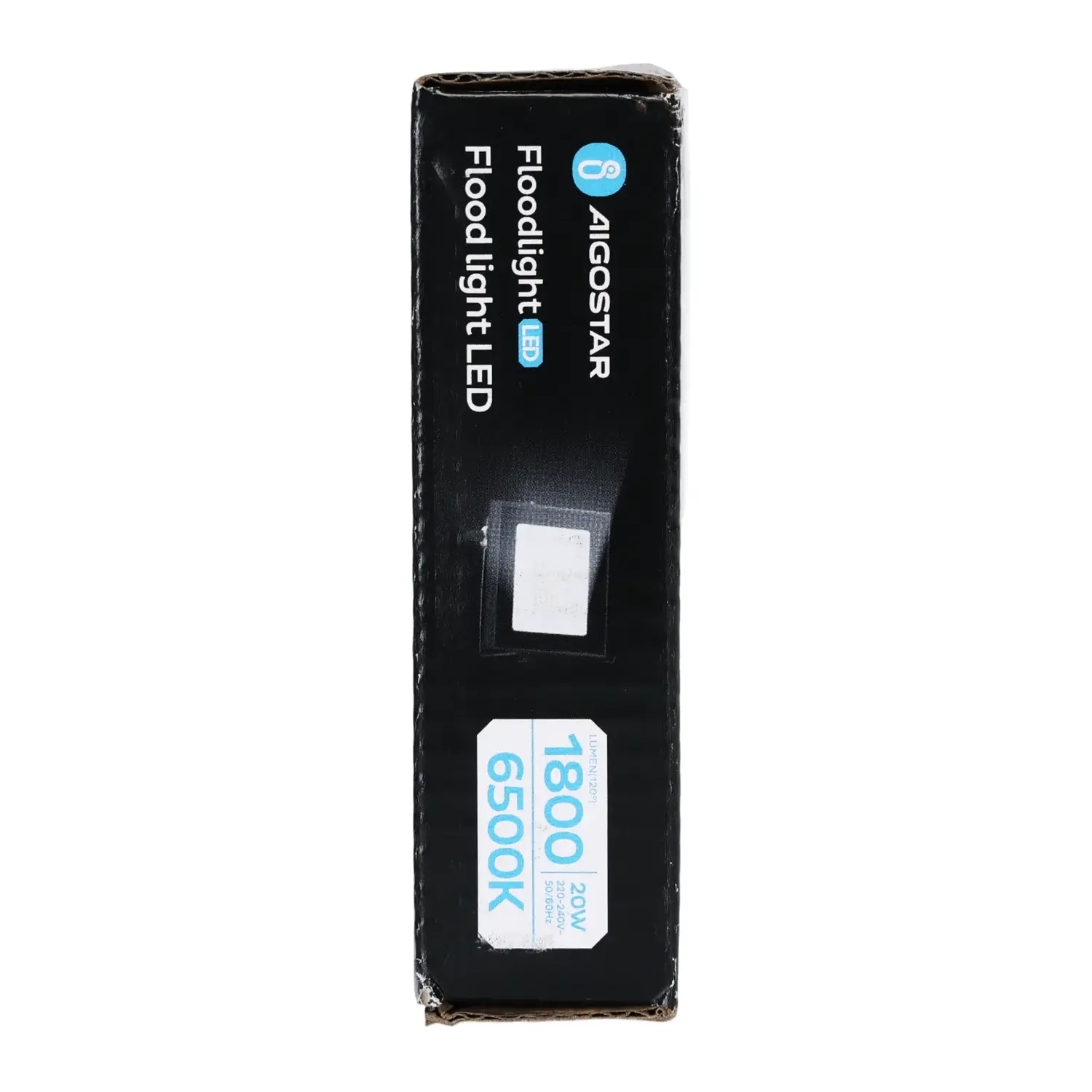 immagine faro led esterno stagno 20 watt 220-240 volt bianco freddo nero ip65