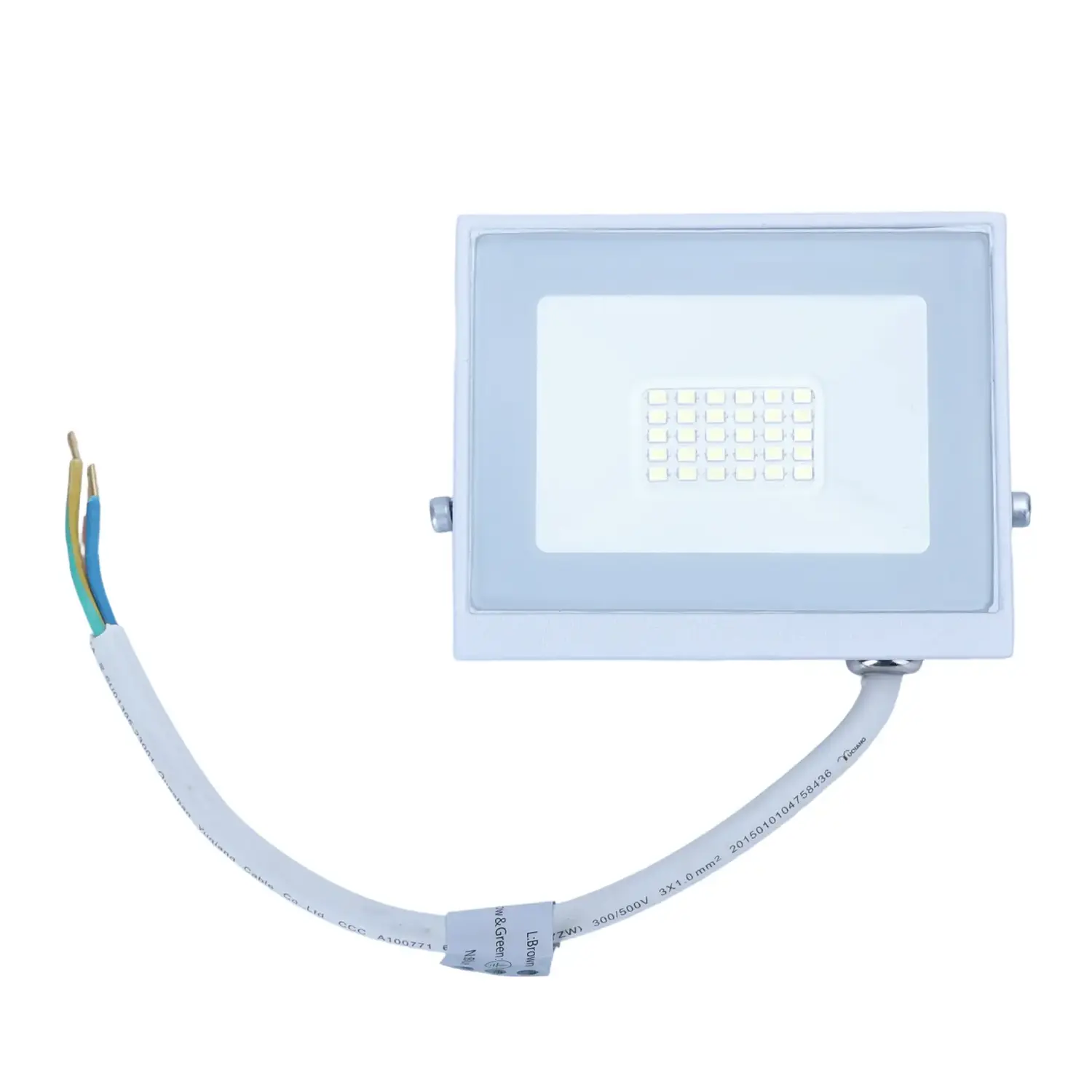 immagine faro led esterno stagno 20 watt 220-240 volt bianco freddo bianco ip65