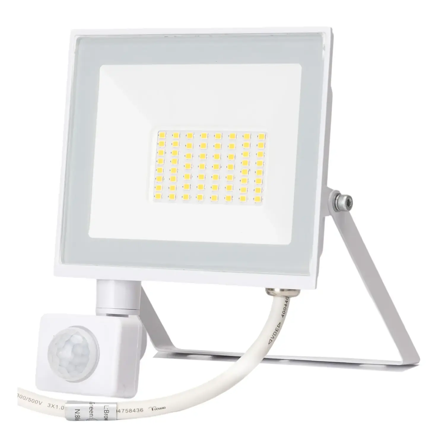 immagine del prodotto Faro led sensore crepuscolare e di movimento 30 watt 220-240 volt bianco naturale bianco