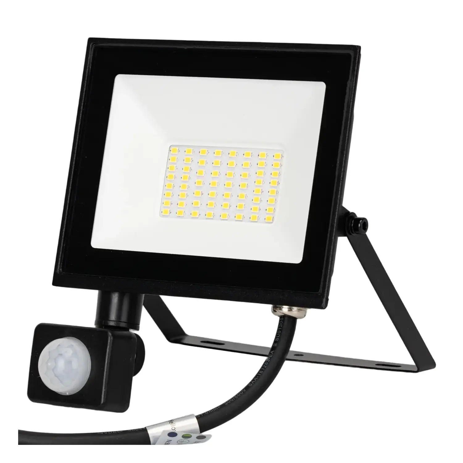 immagine del prodotto Faro led sensore crepuscolare e di movimento 30 watt 220-240 volt bianco naturale nero