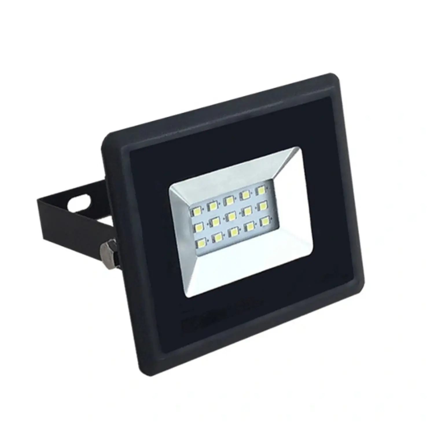 immagine del prodotto faro led da esterno proiettore ip65 slim 10 watt luce verde nero