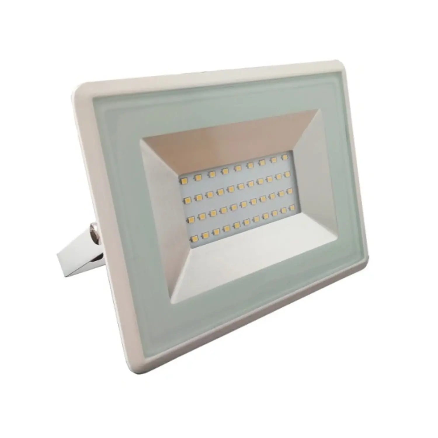 immagine del prodotto faro led da esterno proiettore ip65 slim 30 watt bianco freddo bianco