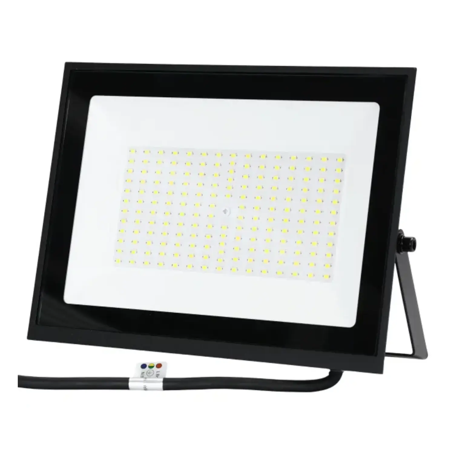 immagine Set 4x Faro Proiettore LED 100W Slim IP65 9000lm Bianco Freddo 6500K 4 Pezzi