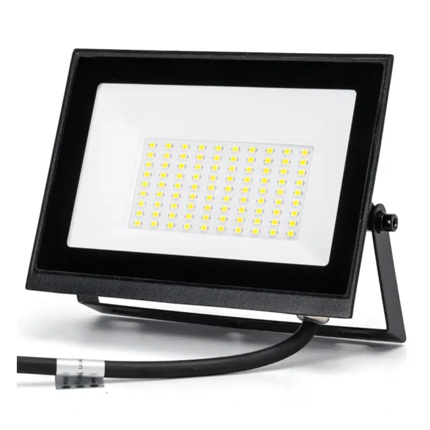 immagine Set 4x Faro LED Proiettore 50W 4500lm 6500K IP65 Slim 4 Pezzi Bianco Freddo