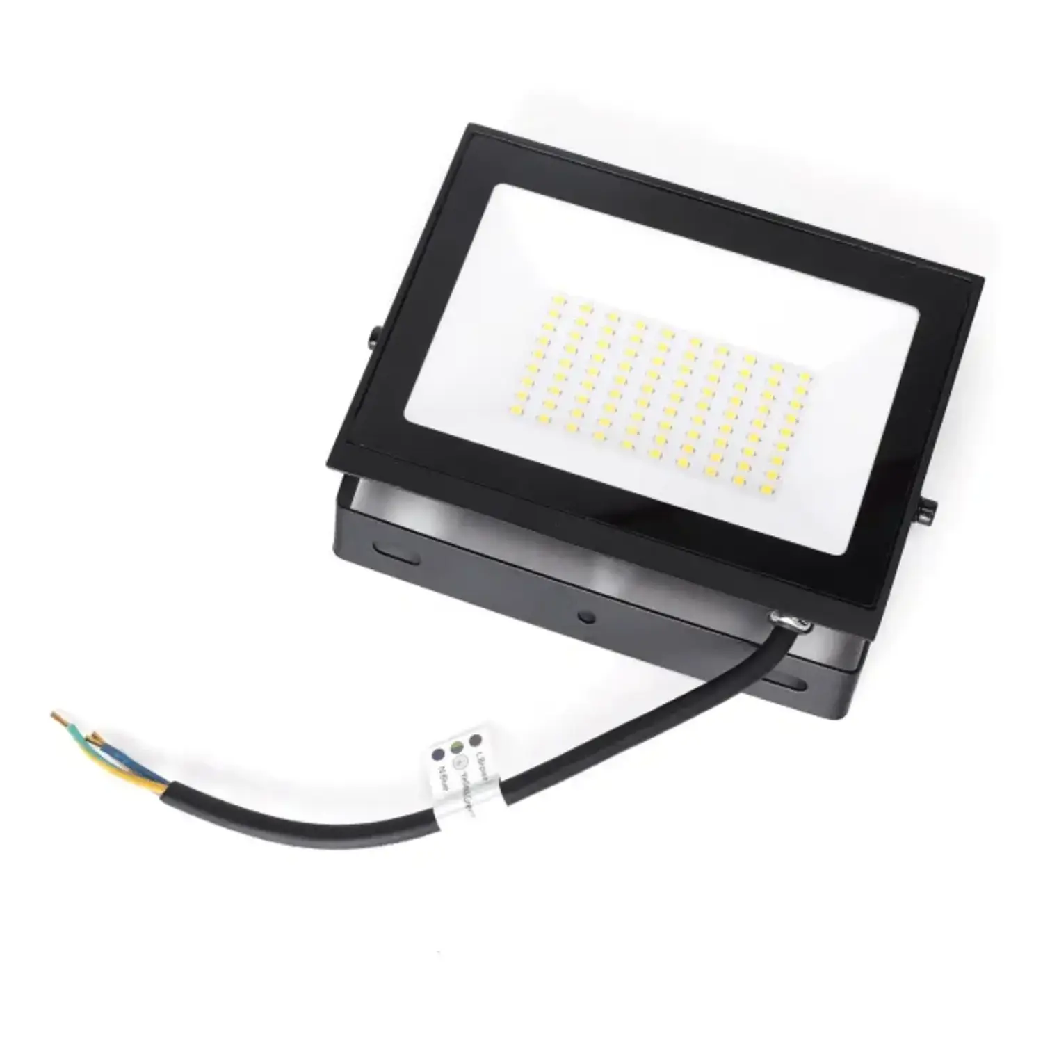 immagine Set 4x Faro LED Proiettore 50W 4500lm 6500K IP65 Slim 4 Pezzi Bianco Freddo