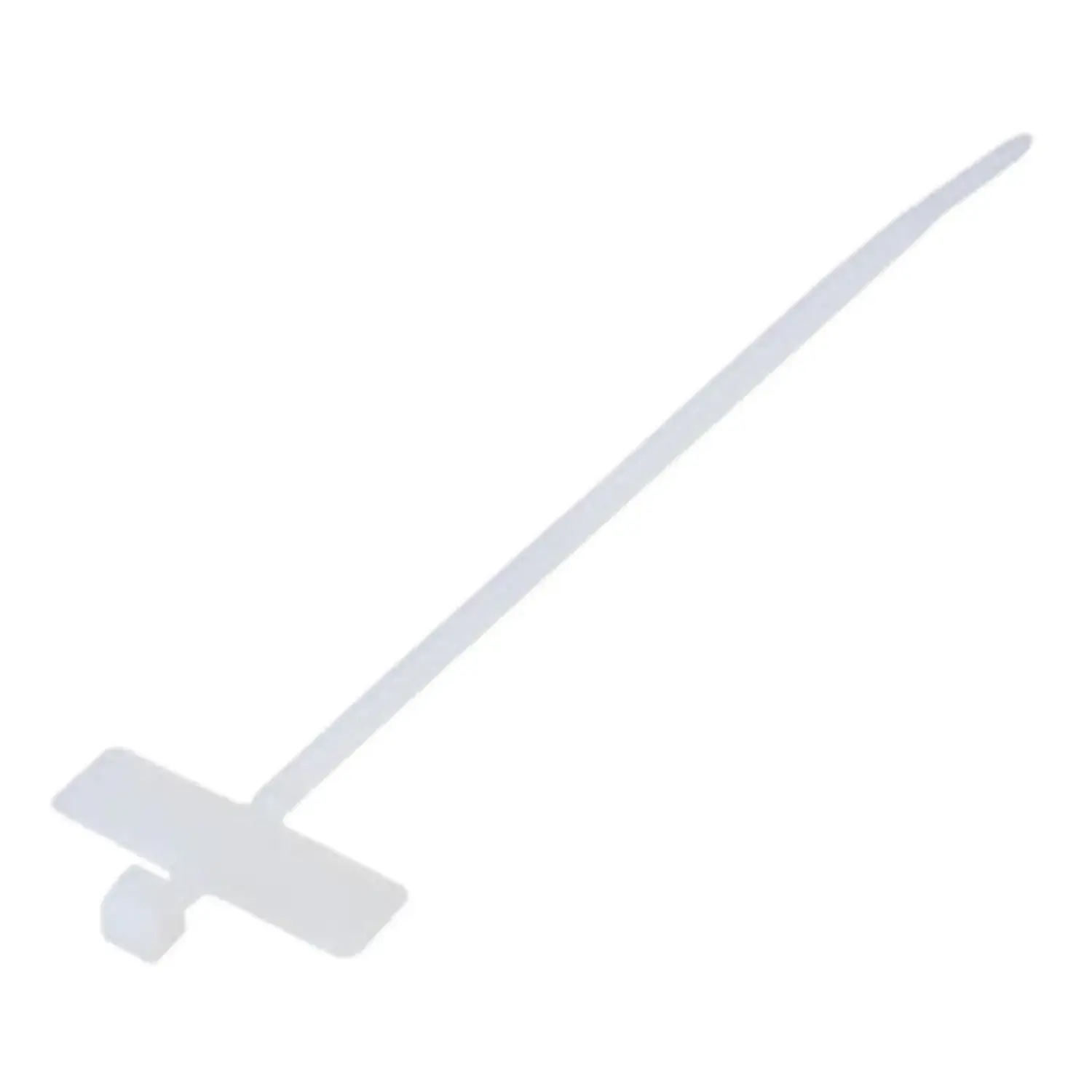 immagine del prodotto fascetta con targhetta autostringente segnalazione cavi 2,5mm 100 pezzi 200mm