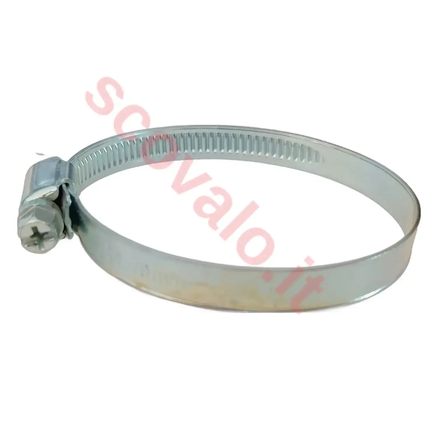 immagine fascetta stringitubo zincata per tubo 50x70 mm fascia 9mm w1