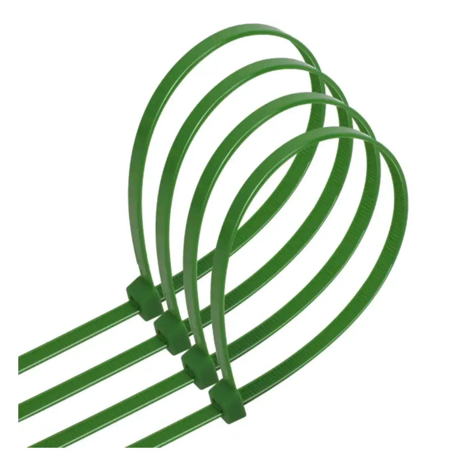 immagine fascette fermacavo in nylon 30 pz 4,8x450mm verdi