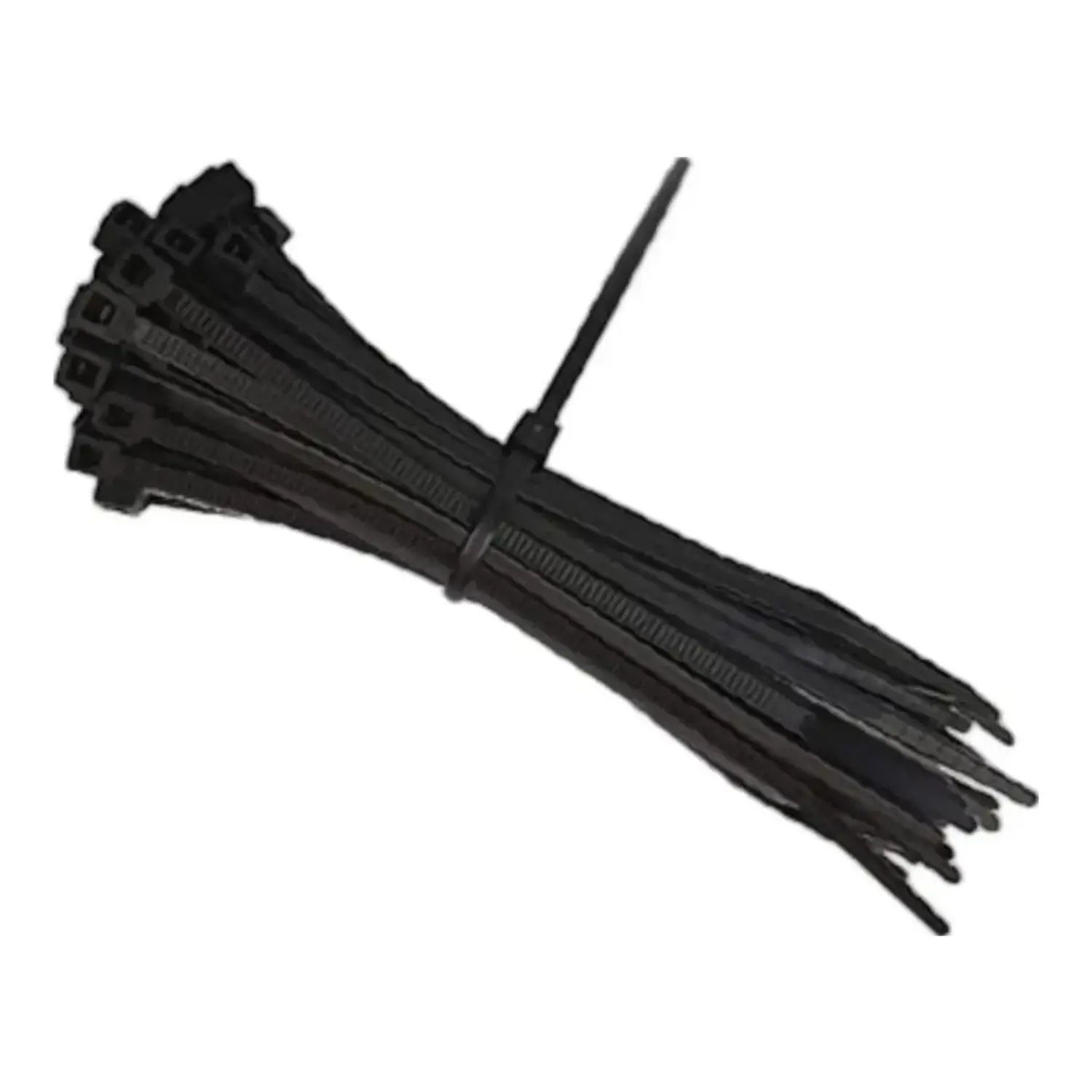 immagine del prodotto fascette in nylon stringicavi a stringere 200x4,8mm nero 100 pezzi