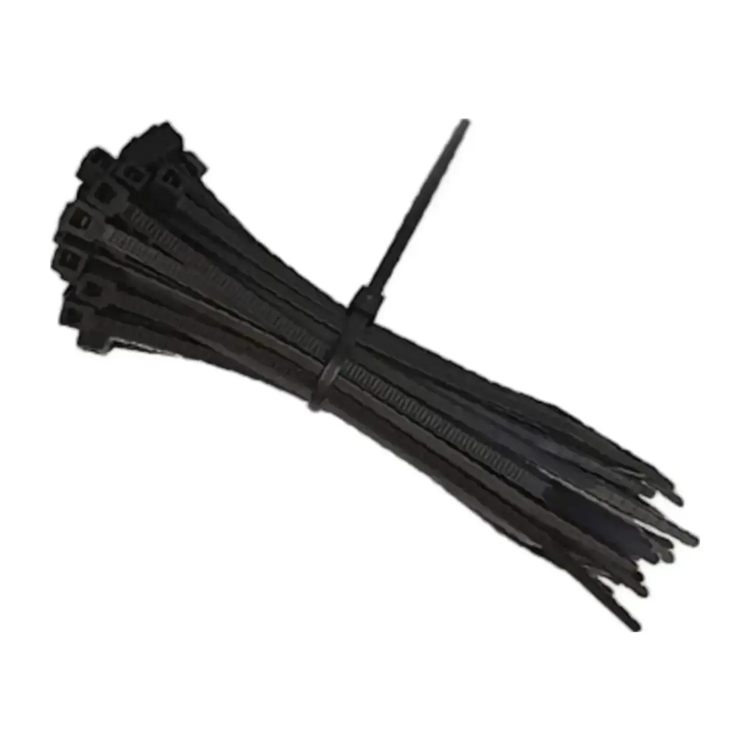immagine del prodotto fascette in nylon stringicavi a stringere 300x4,8mm nero 100 pezzi