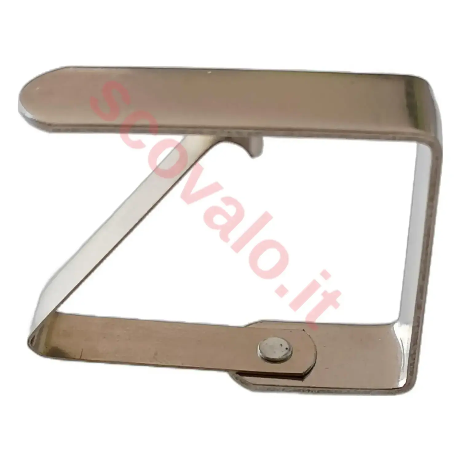 immagine fermatovaglia clip a molla acciaio inox 40 mm per tovaglia tavolo 4 pezzi