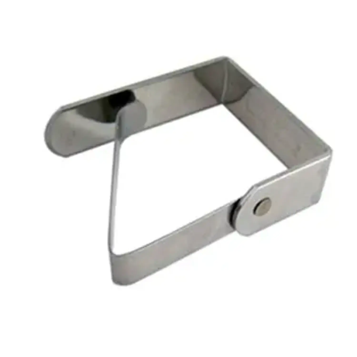 immagine fermatovaglia clip a molla acciaio inox 40 mm per tovaglia tavolo 4 pezzi