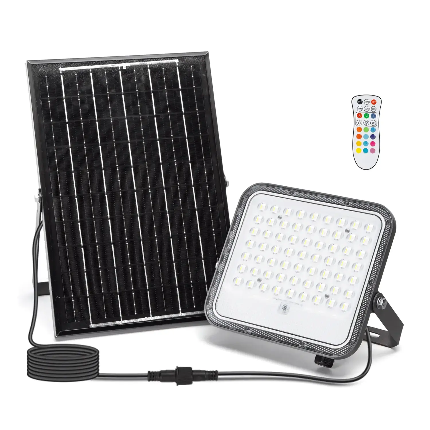 immagine del prodotto Flood light faretto solare 2m 100W RGB serie 09