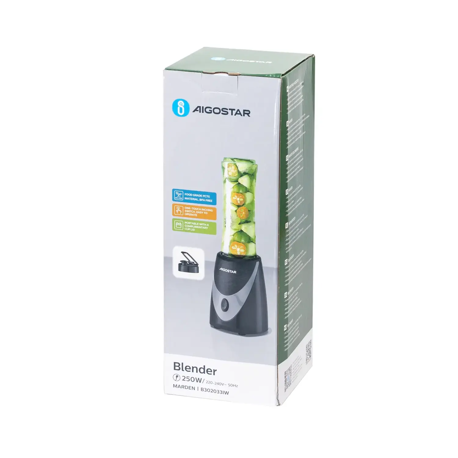 immagine Frullatore 250W 0,5L senza BPA interruttore one-touch