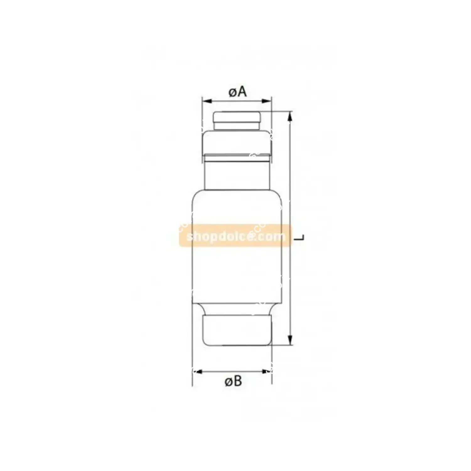 immagine fusibile di ceramica d02 400 volt 20a