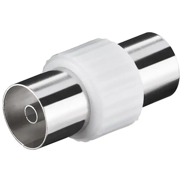 immagine del prodotto giunto spinotto tv 9,5 mm antenna femmina bianco wnt 11536