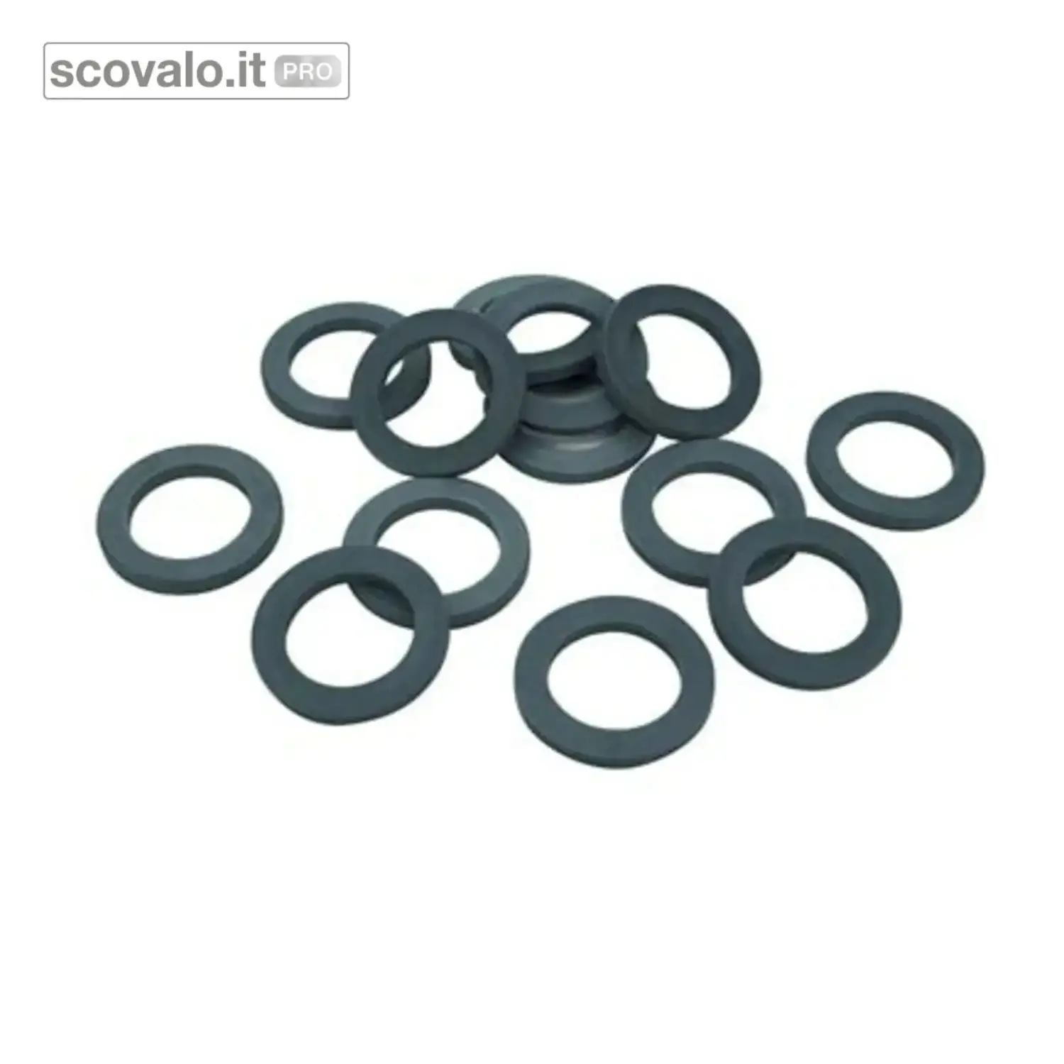 immagine del prodotto Guarnizione Gomma Piana 1" 25.4mm per Tubi e Raccordi Idraulici 10pz