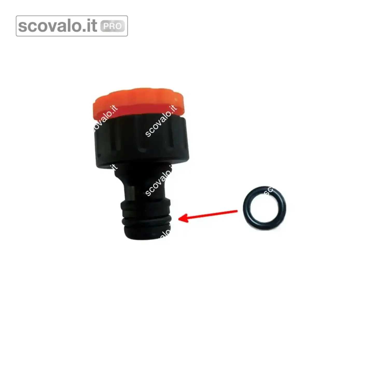 immagine del prodotto Guarnizione O-Ring Attacco Rapido Irrigazione 10mm 10 Pezzi Ricambio