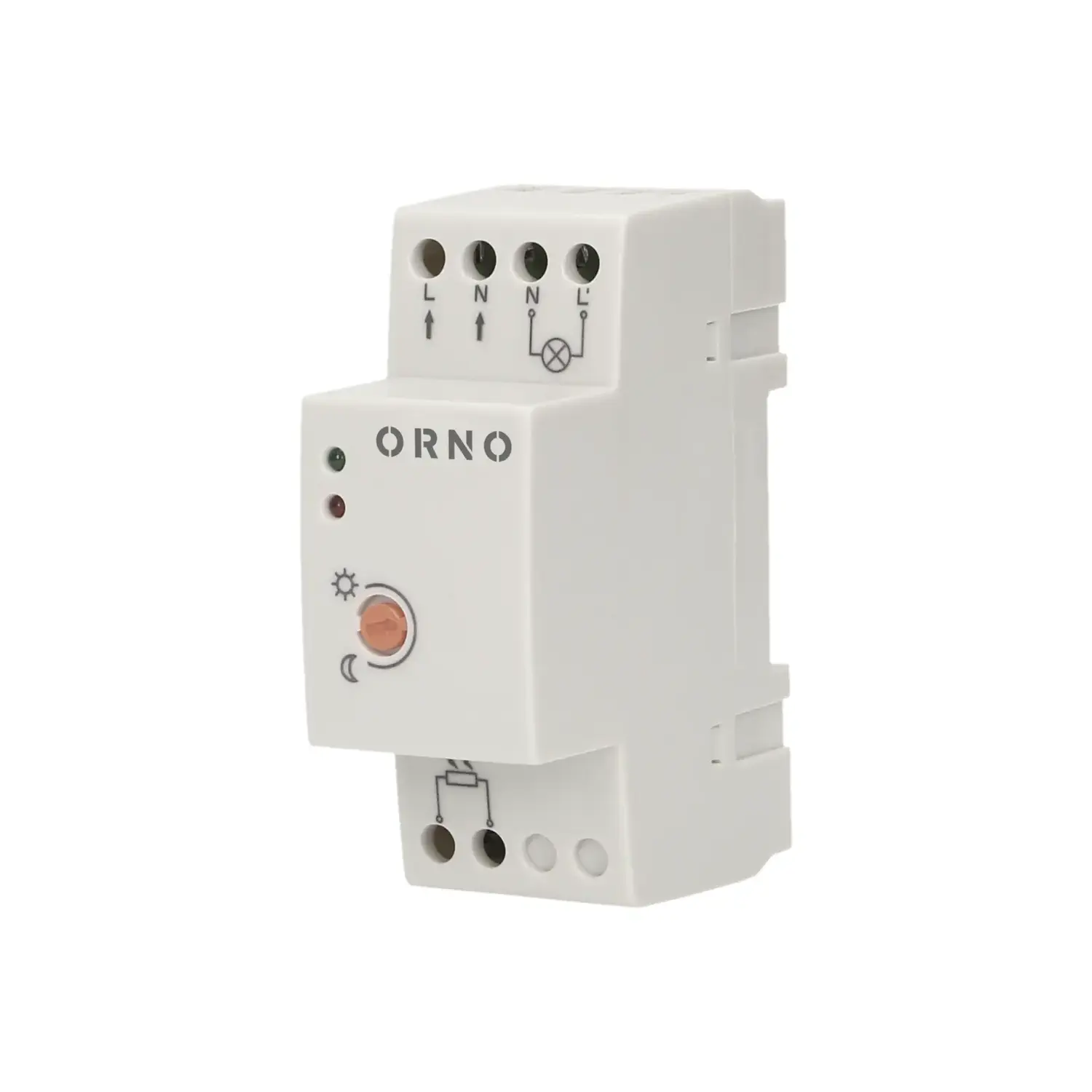 immagine interruttore crepuscolare IP65 barra din da quadro 230v 10-2300w