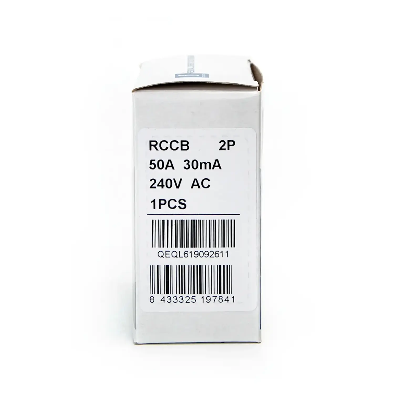 immagine Interruttore differenziale 2P 50A 30mA AC  grigio