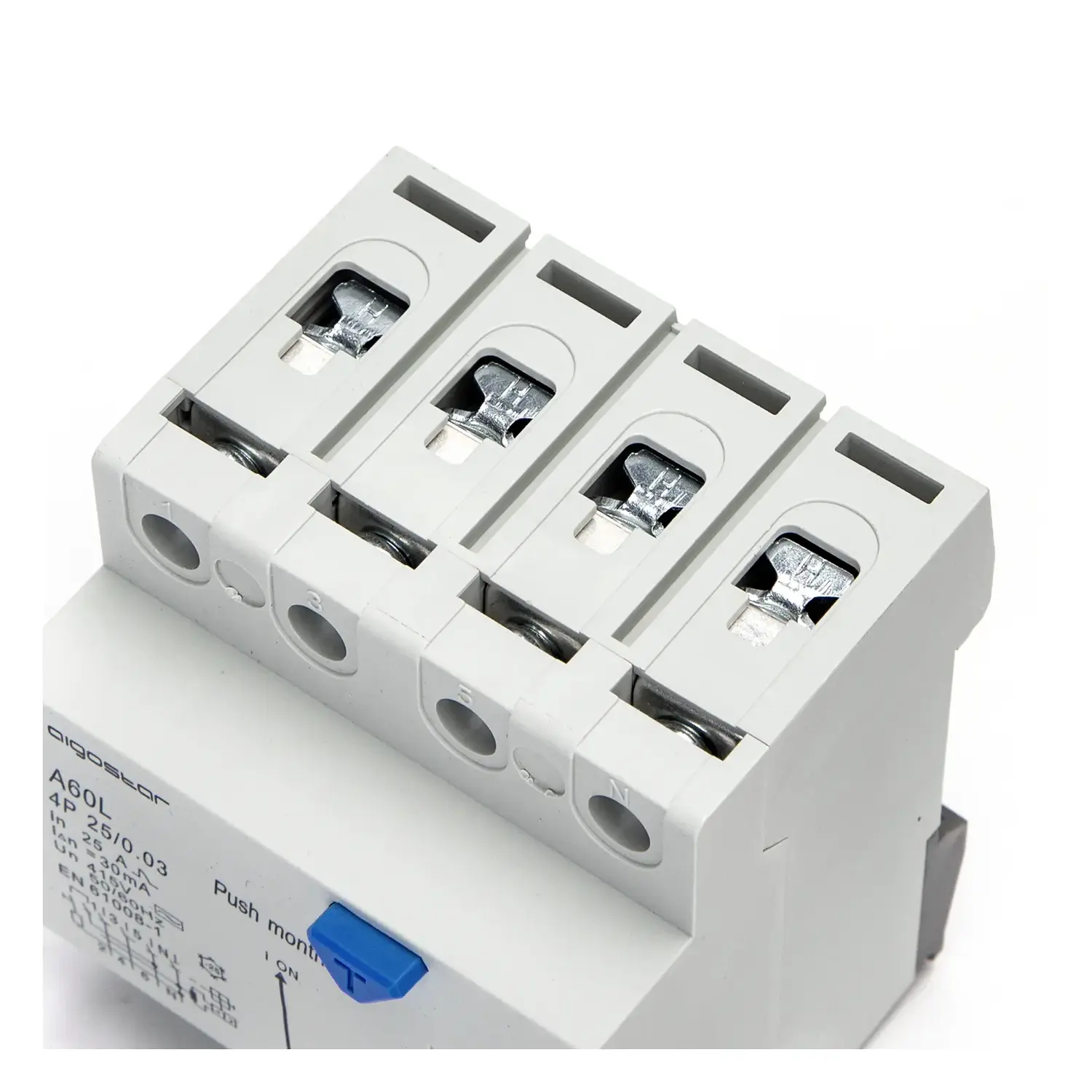 immagine Interruttore differenziale 4P 25A 30mA AC  grigio