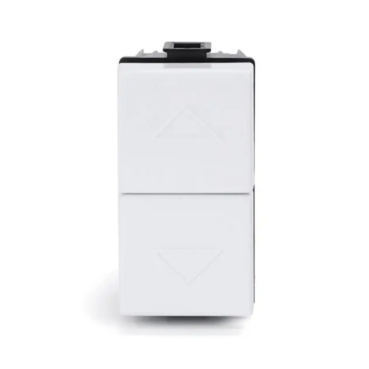 variante pulsante doppio - bianco