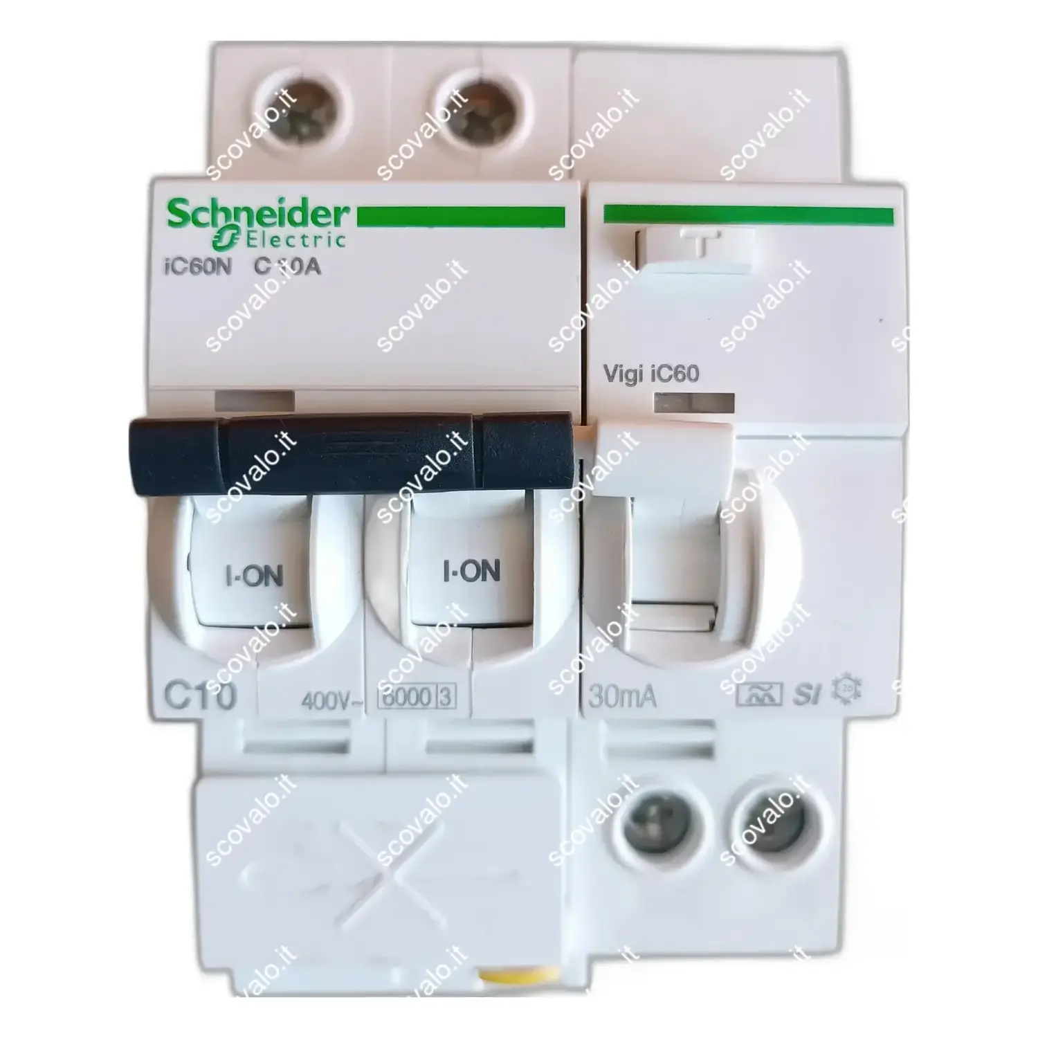 immagine del prodotto schneider interruttore magnetotermico differenziale c10A + vigi 30mA usato