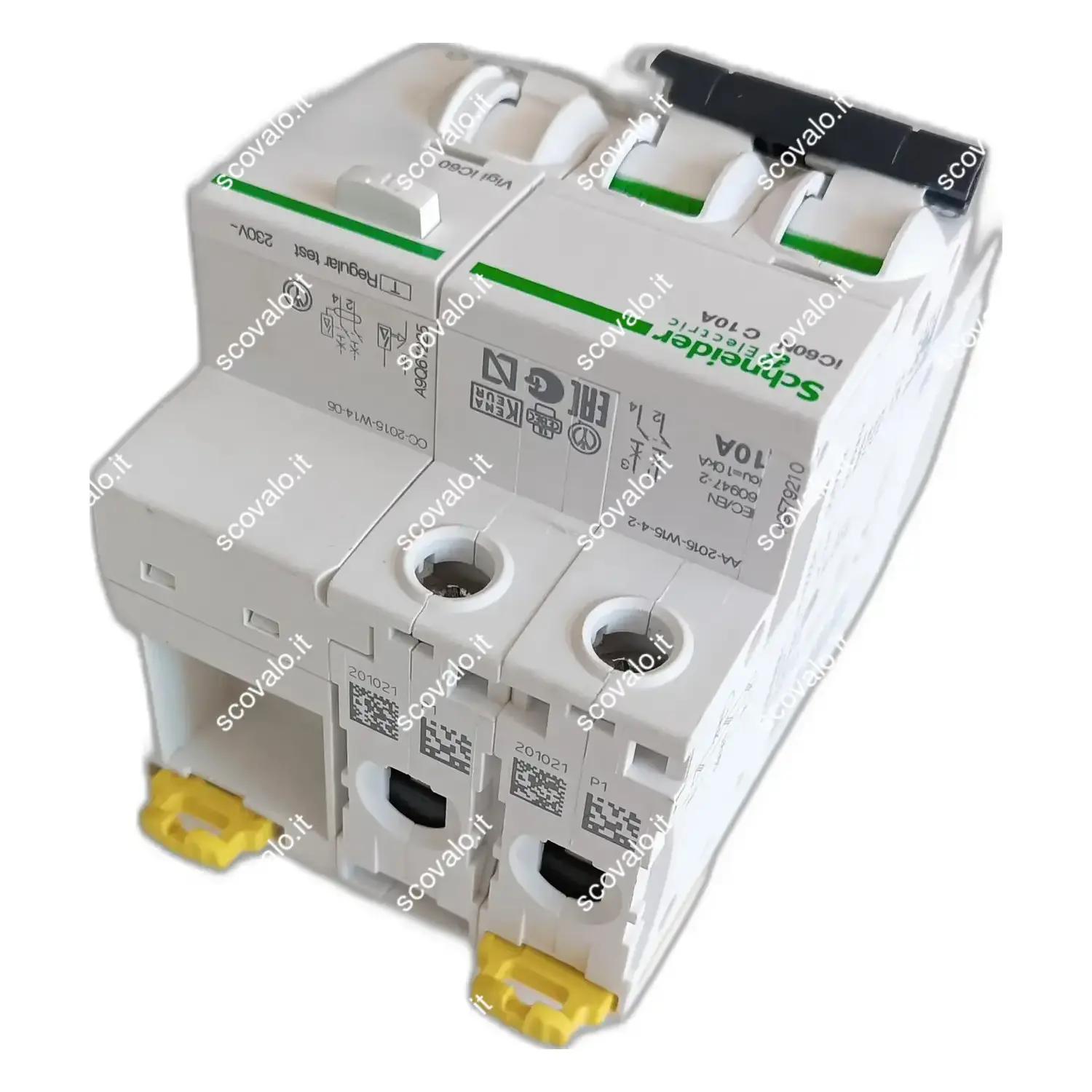 immagine schneider interruttore magnetotermico differenziale c10A + vigi 30mA usato