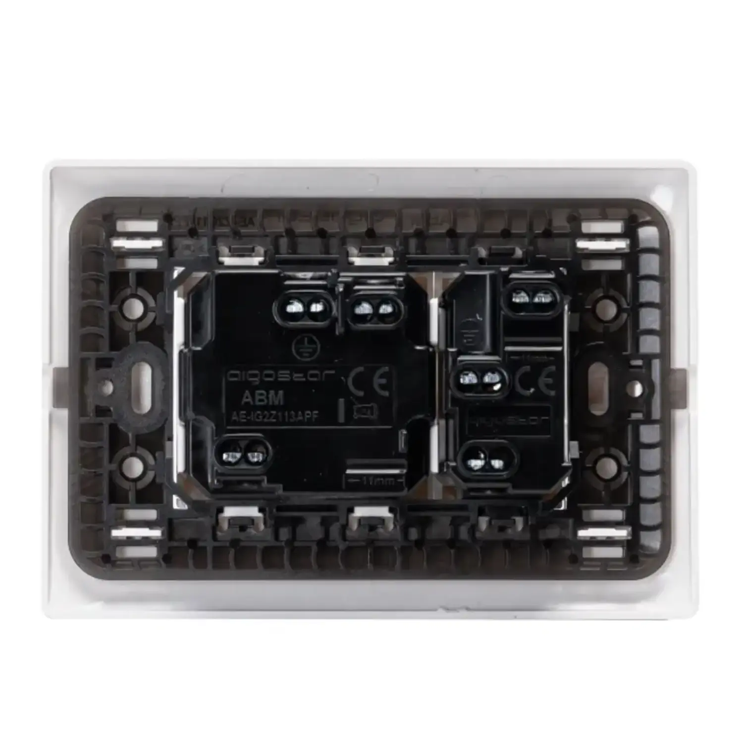 immagine Kit Placca a 3 Posti Presa Schuko e Bipasso Serie Incasso 16A 250V Bianco