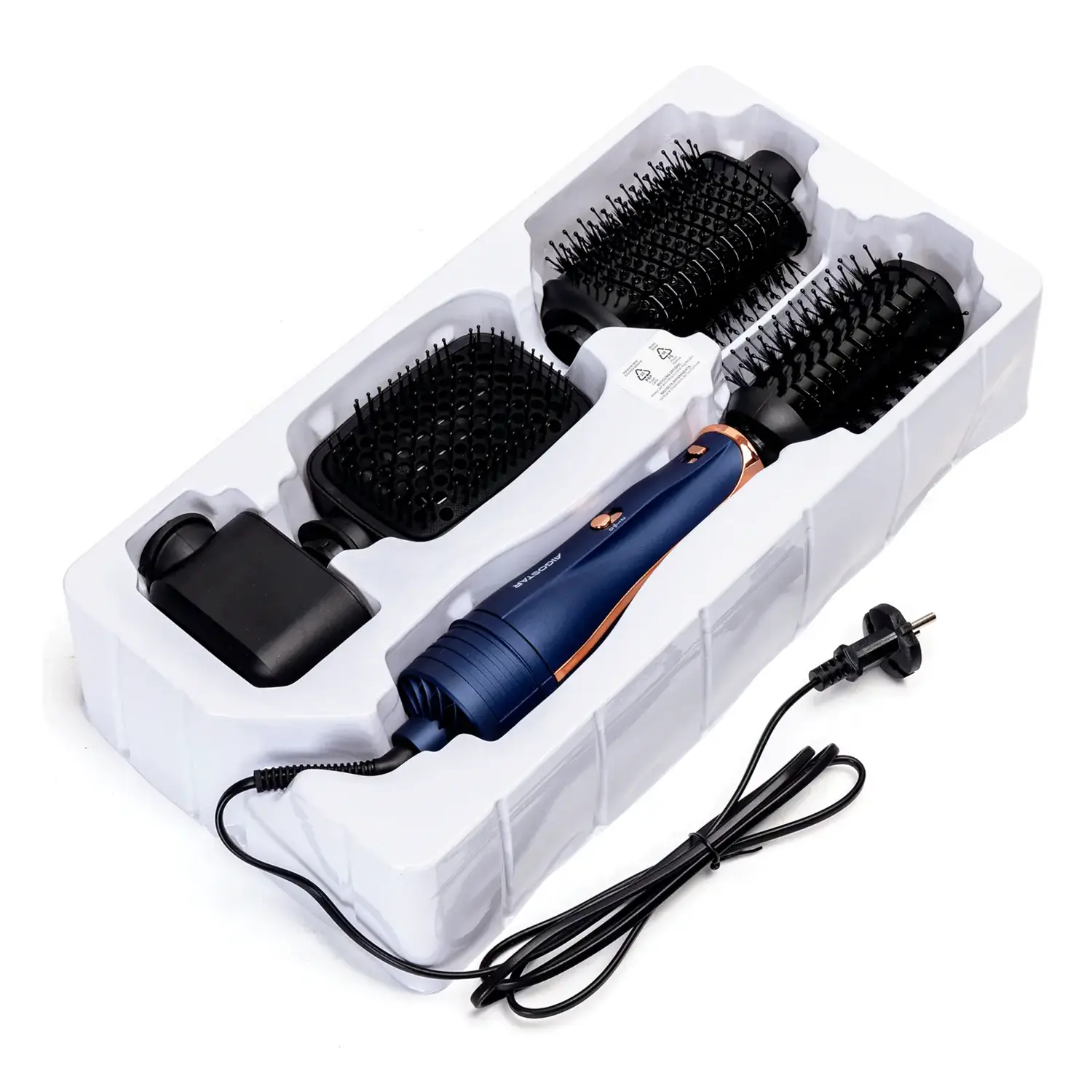 immagine Kit spazzole ad aria calda 1200W