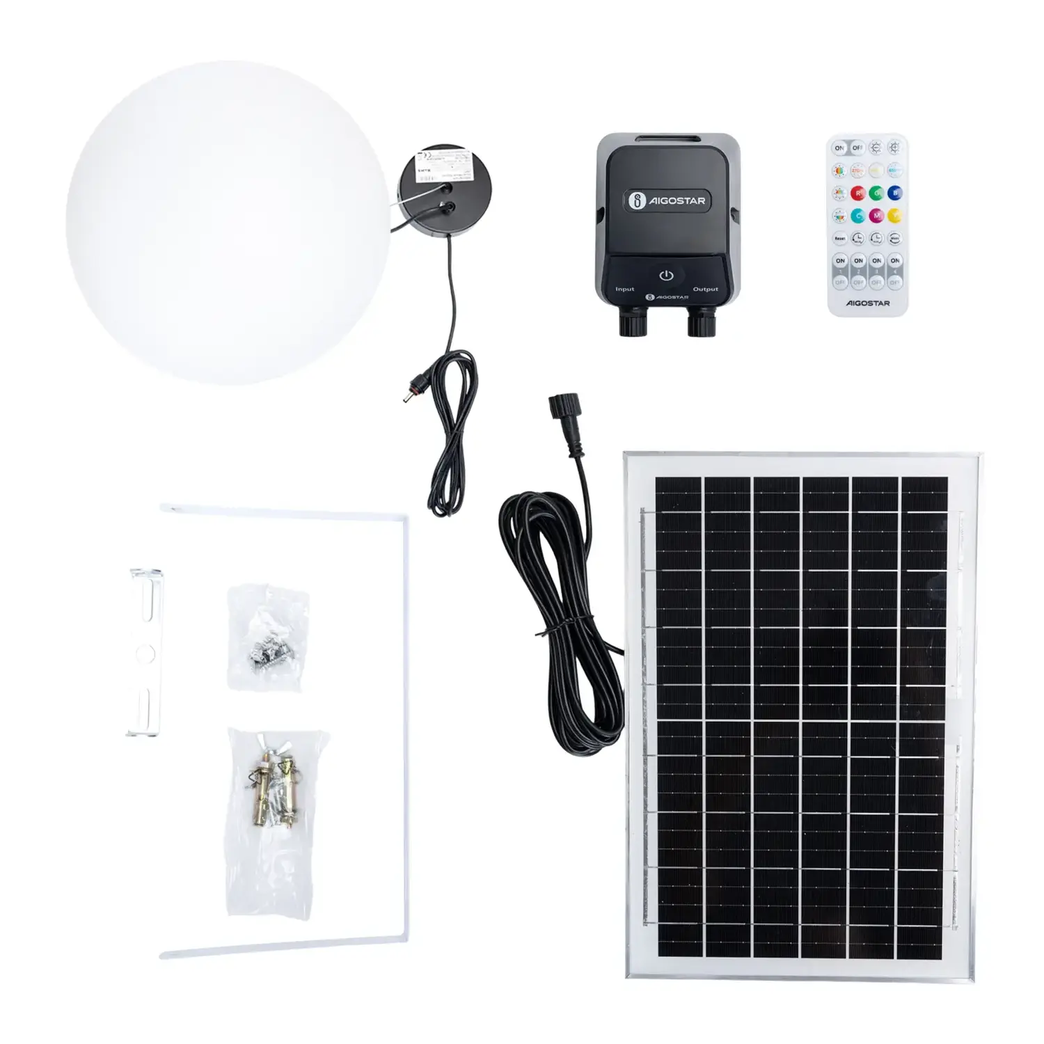 immagine Lampada a sospensione solare smart Mirage con rete Bluetooth, 35W RGBCCT