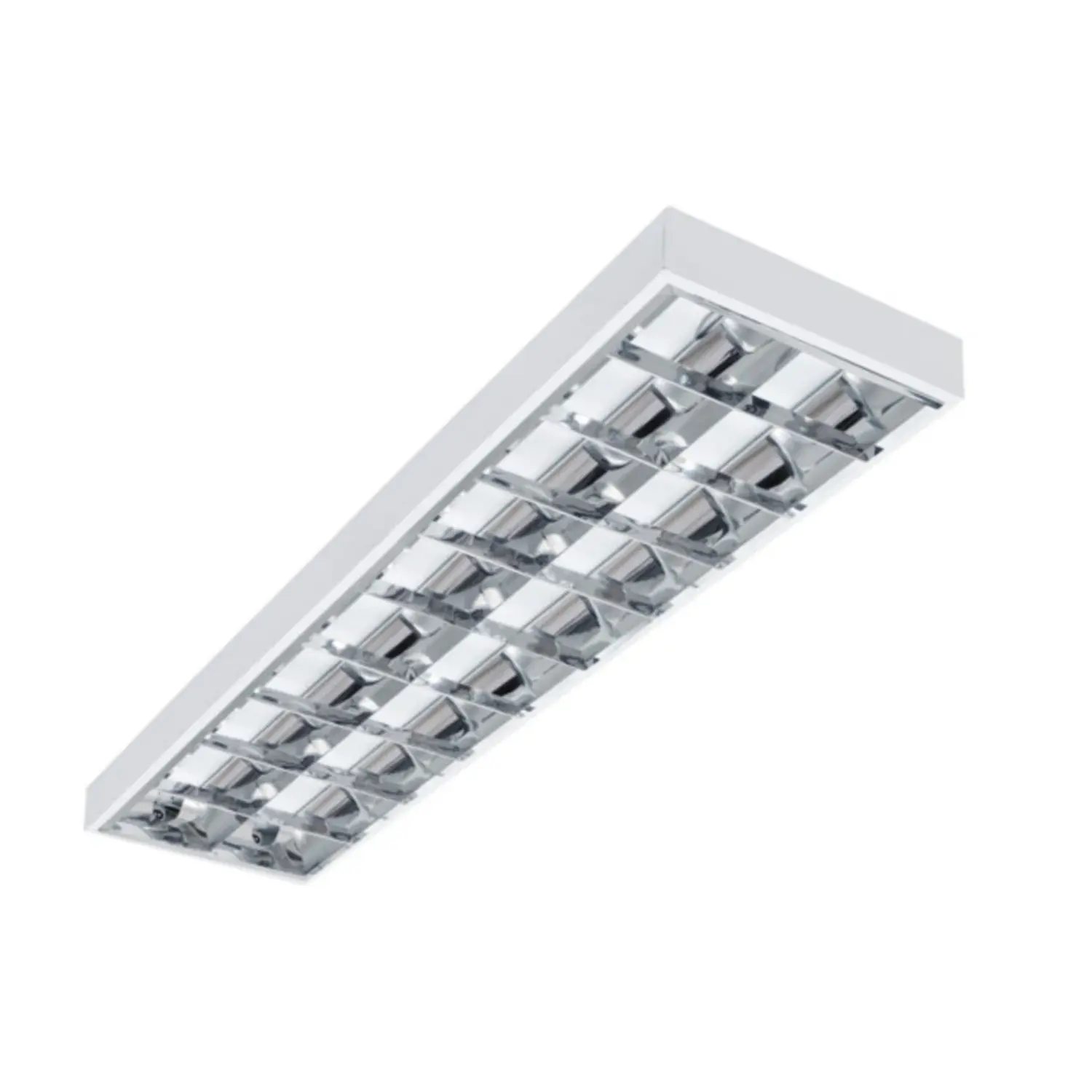 immagine lampada con griglia notus 4led 2 x max 36watt t8 led 2x120cm g13