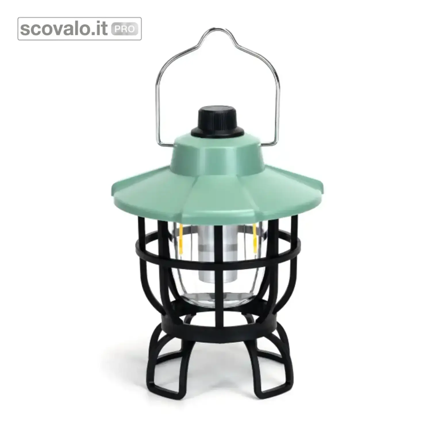 immagine del prodotto Lampada Campeggio LED Aigostar 3W Ricaricabile USB Luce Calda/Fredda 320lm