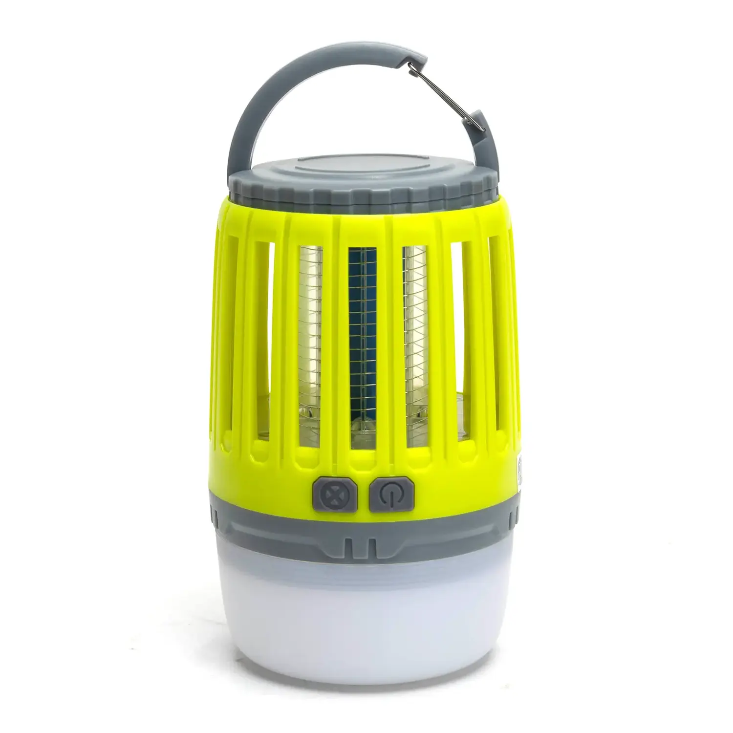 immagine Lampada da campeggio antizanzare 200 lm luce viola + luce rossa + luce bianca ricarica USB verde