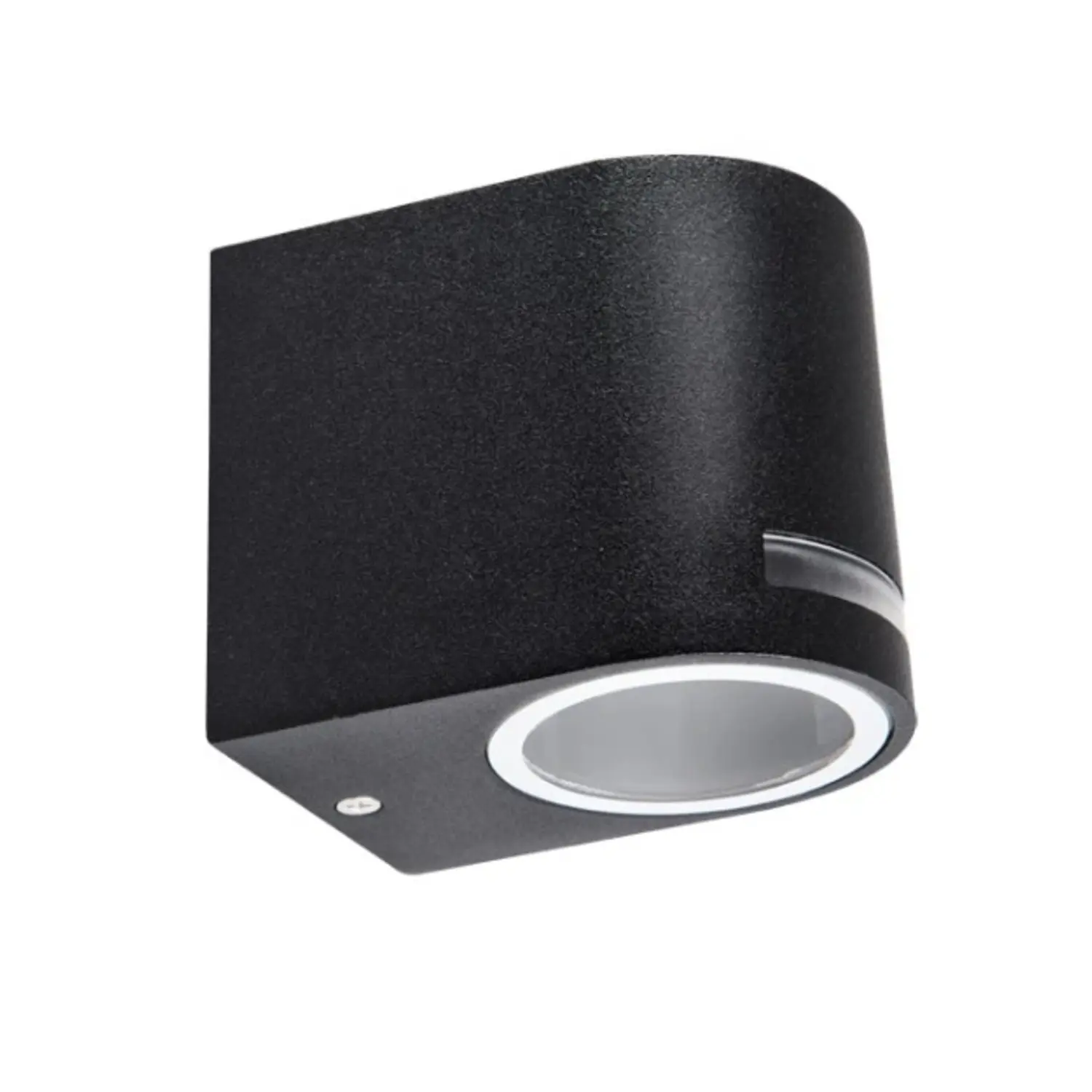 immagine del prodotto lampada da parete muro applique esterno giardino gu10 nero 1 luce