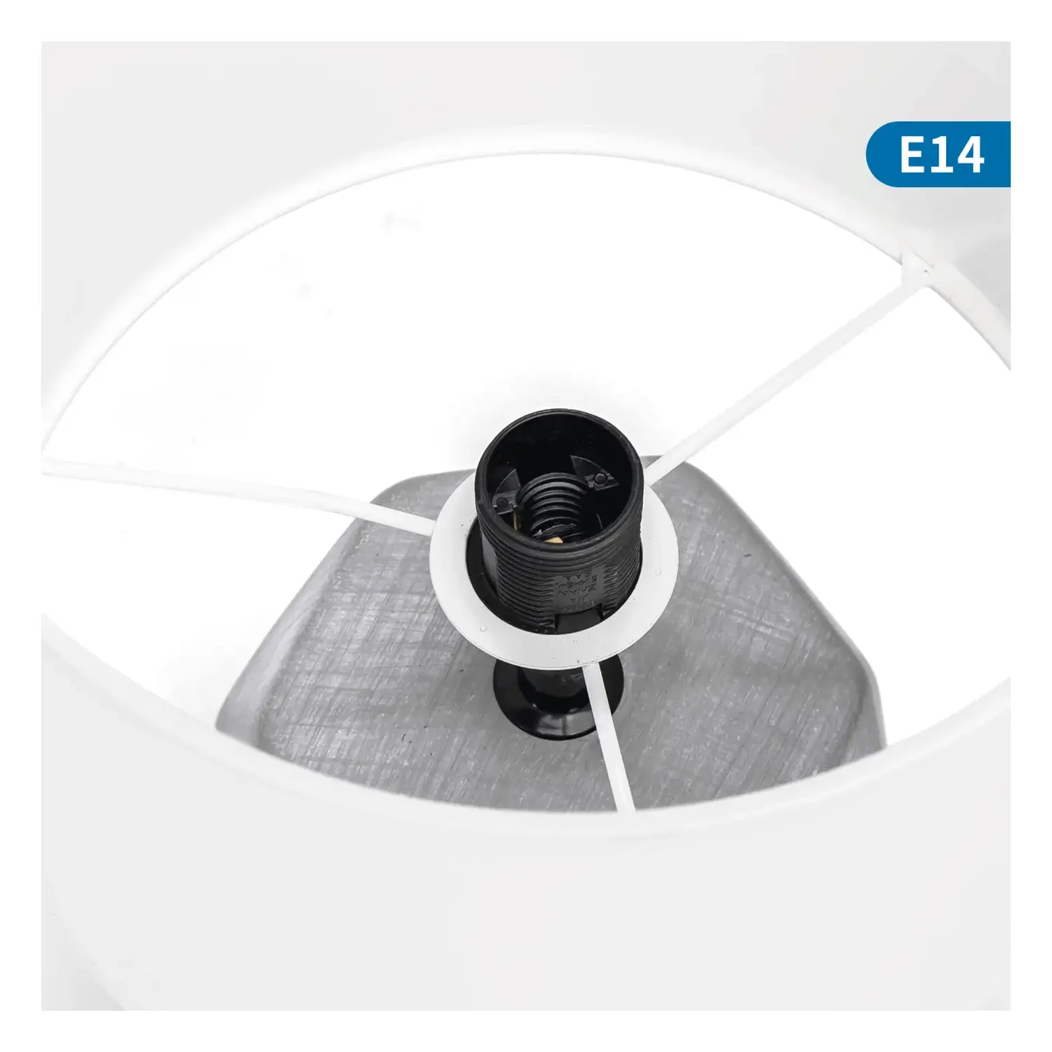 immagine Lampada da tavolo in ceramica (lampadina esclusa) E14