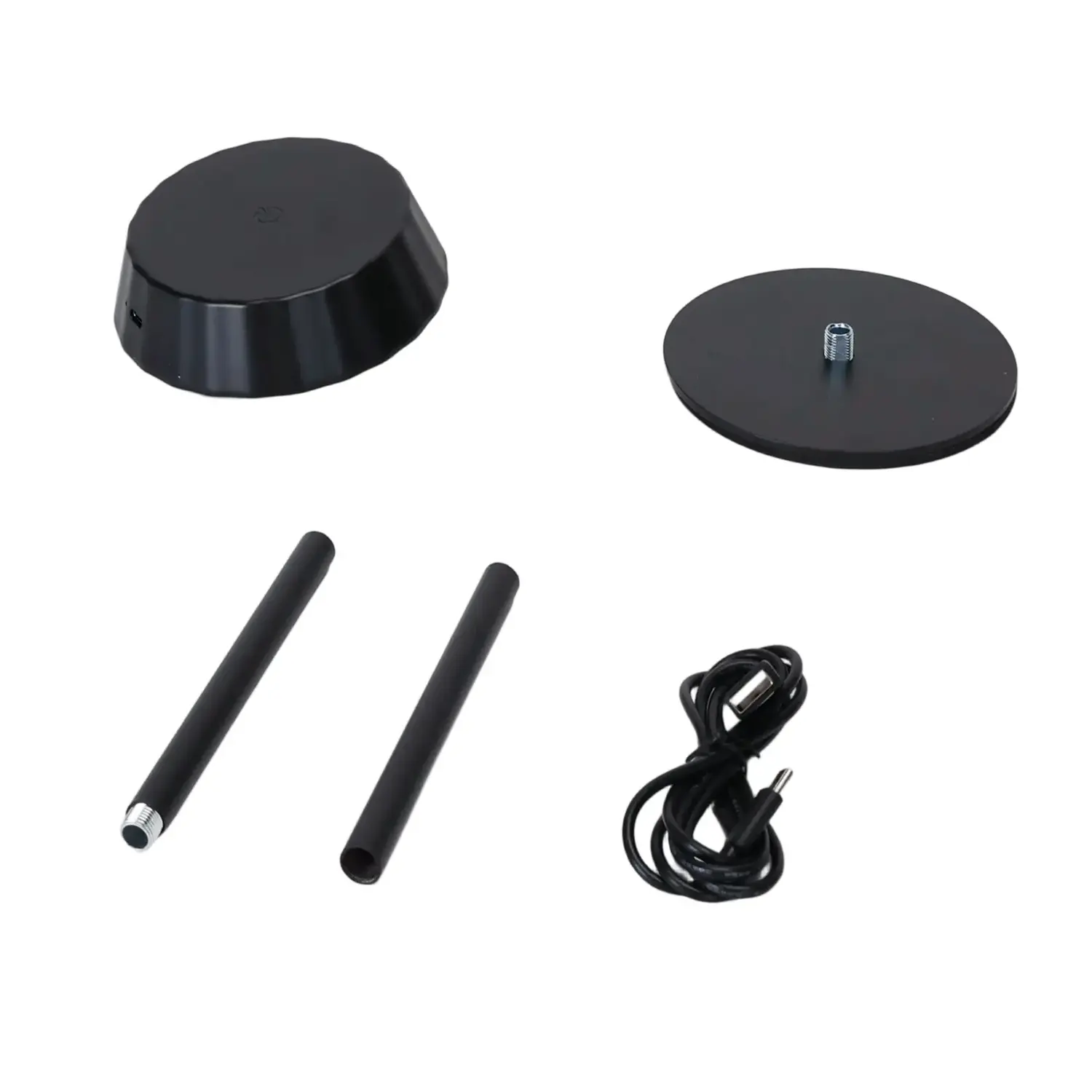 immagine Lampada da tavolo LED Ambient 2.4W IP20 ricaricabile touch nero