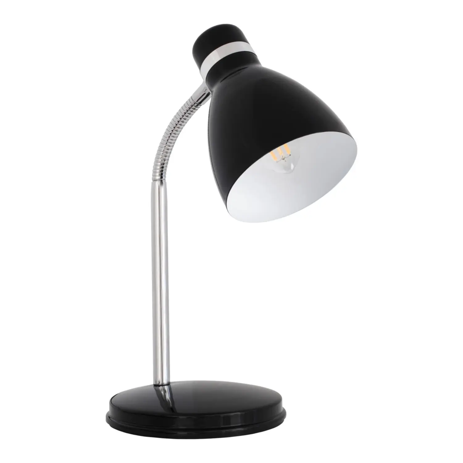 immagine del prodotto lampada da tavolo scrivania zara e14 nero