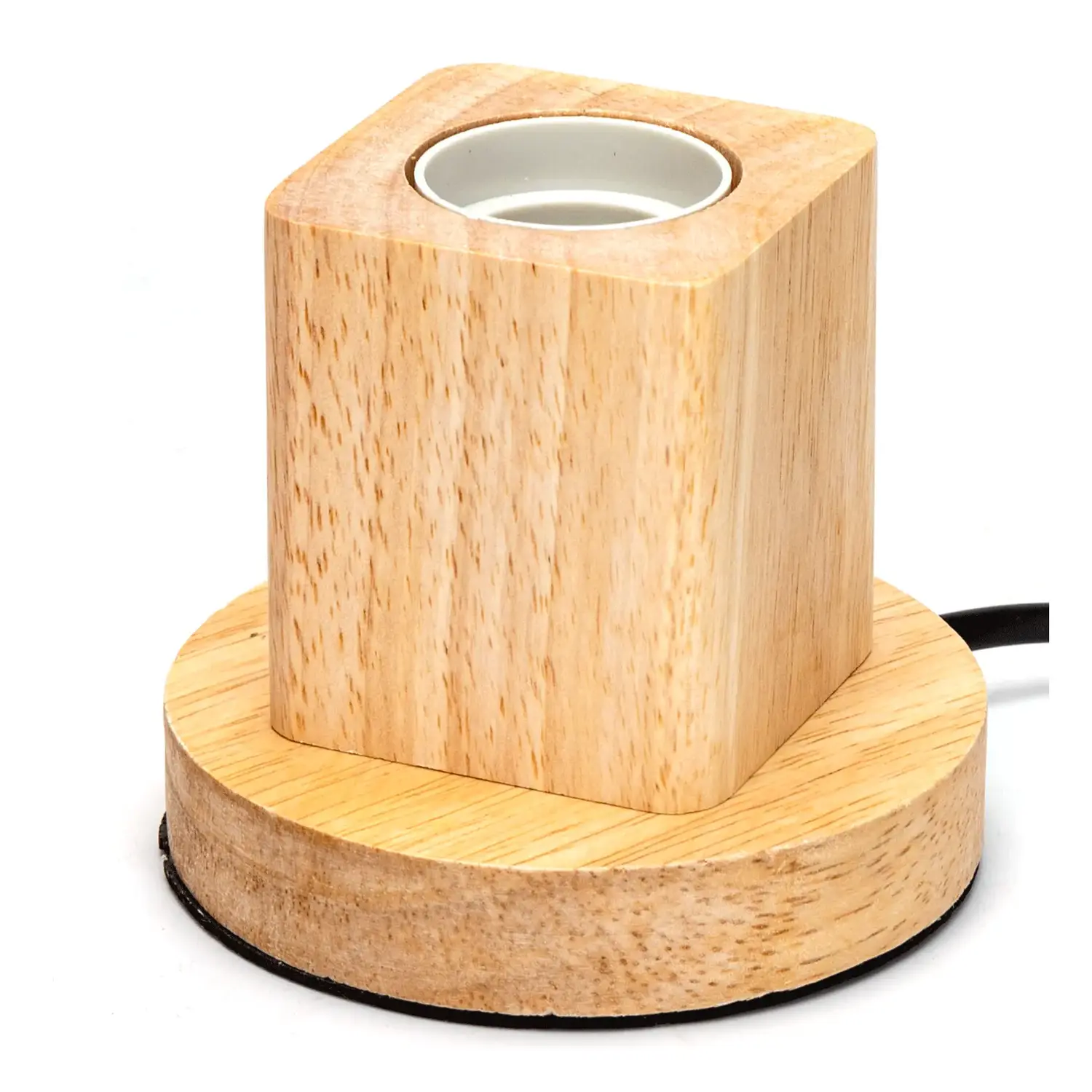 immagine del prodotto Lampada da tavolo (senza sorgente luminosa)-MAX.60W-E27-Di legno