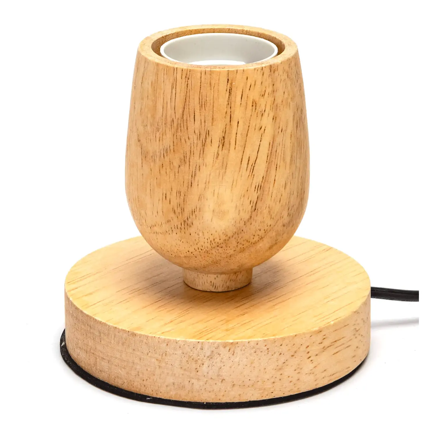 immagine del prodotto Lampada da tavolo (senza sorgente luminosa)-MAX.60W-E27-Di legno