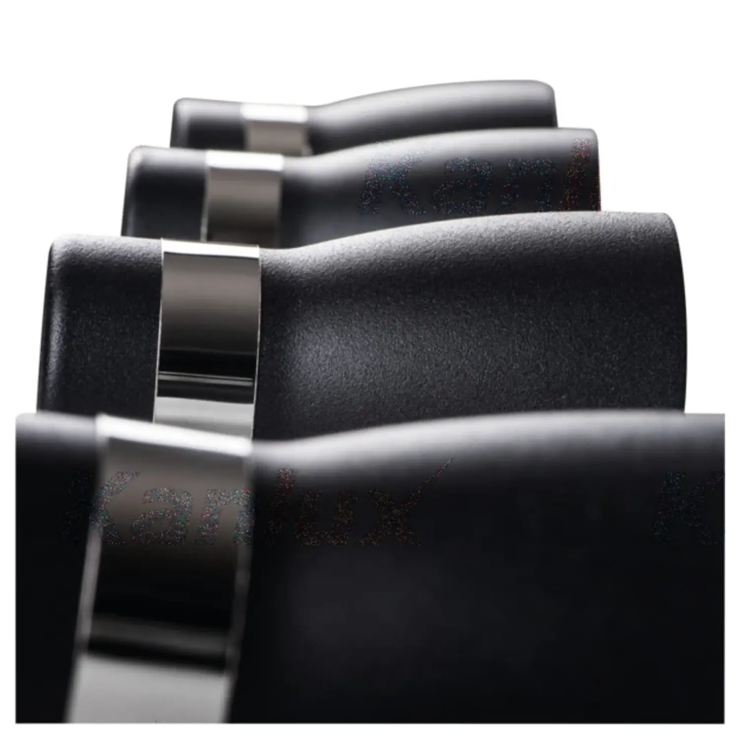immagine lampada faretto parete soffitto enali gu10 nero 4 luci orientabile