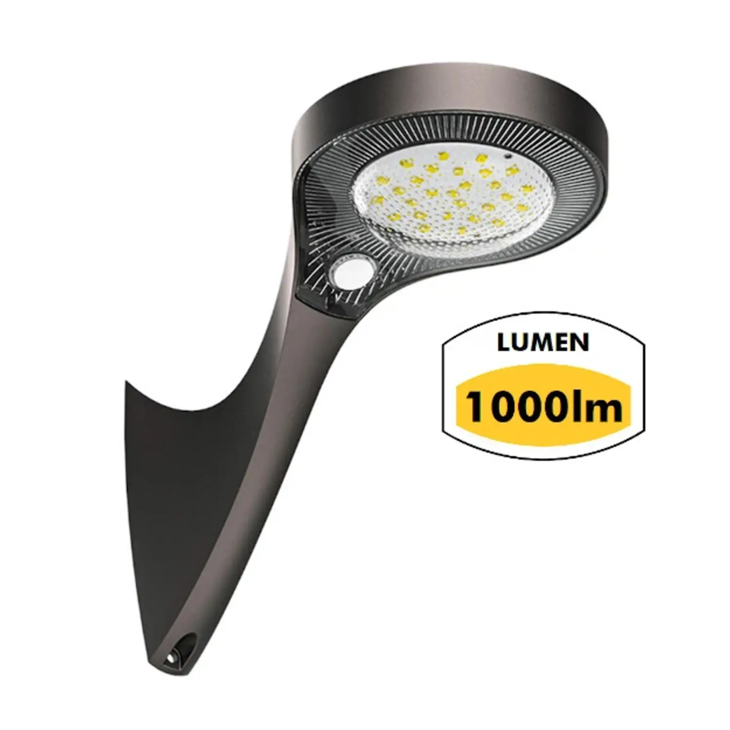 immagine del prodotto lampada led solare sensore movimento e crepuscolare 10 watt